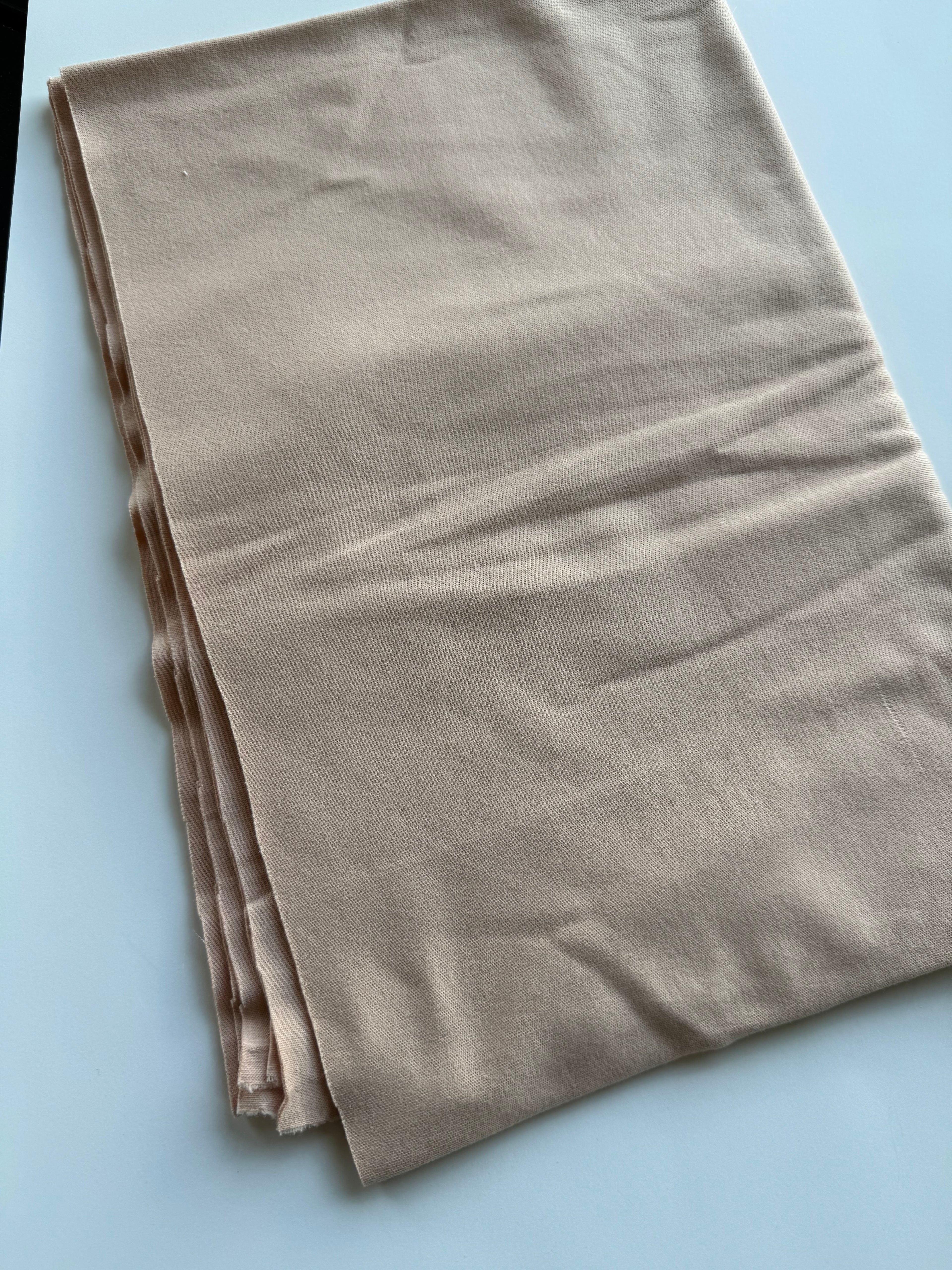 Peach Cotton Jersey Knit - Half Yard