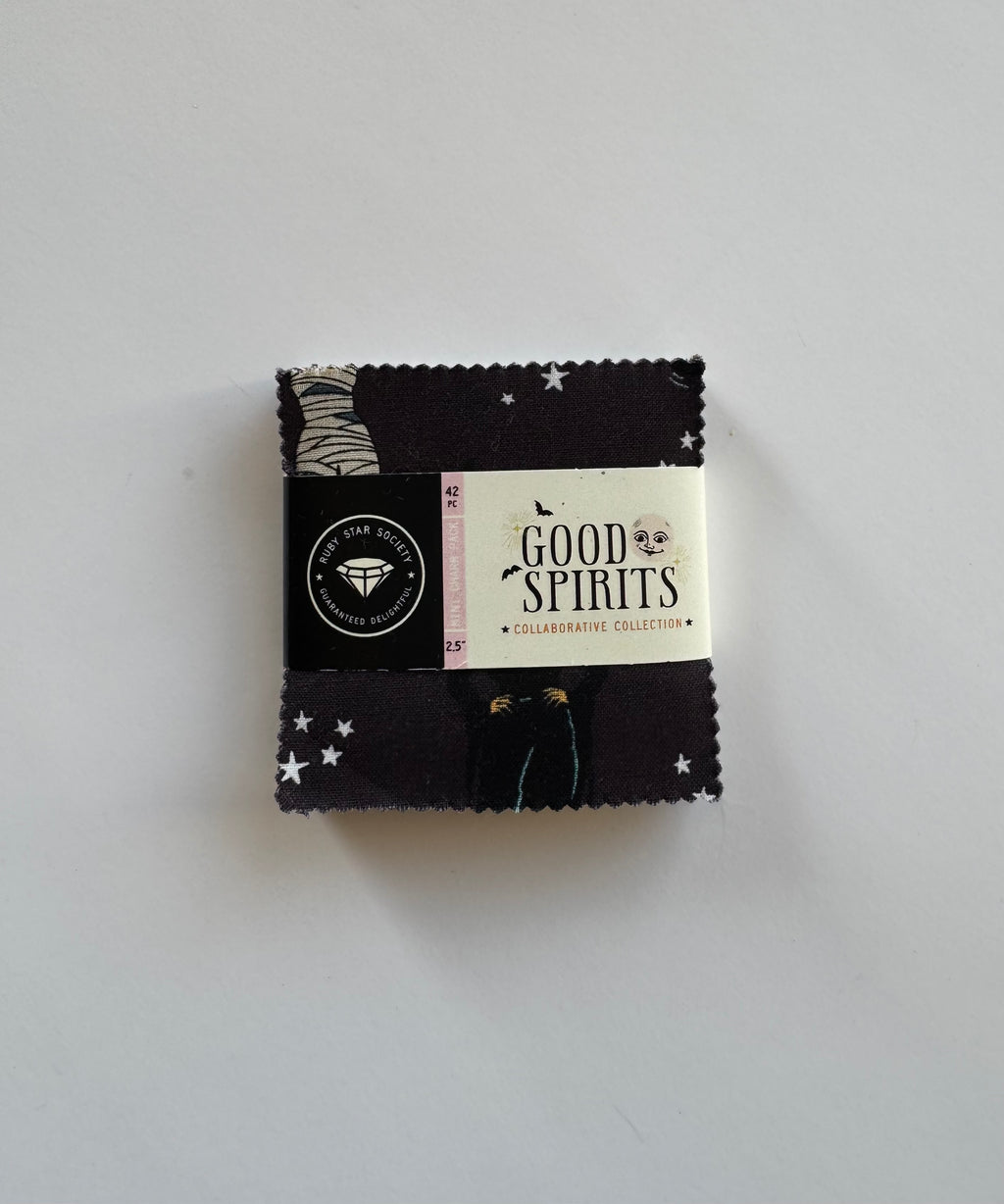 Ruby Star Good Spirits Mini Charm Pack - 2.5” Squares