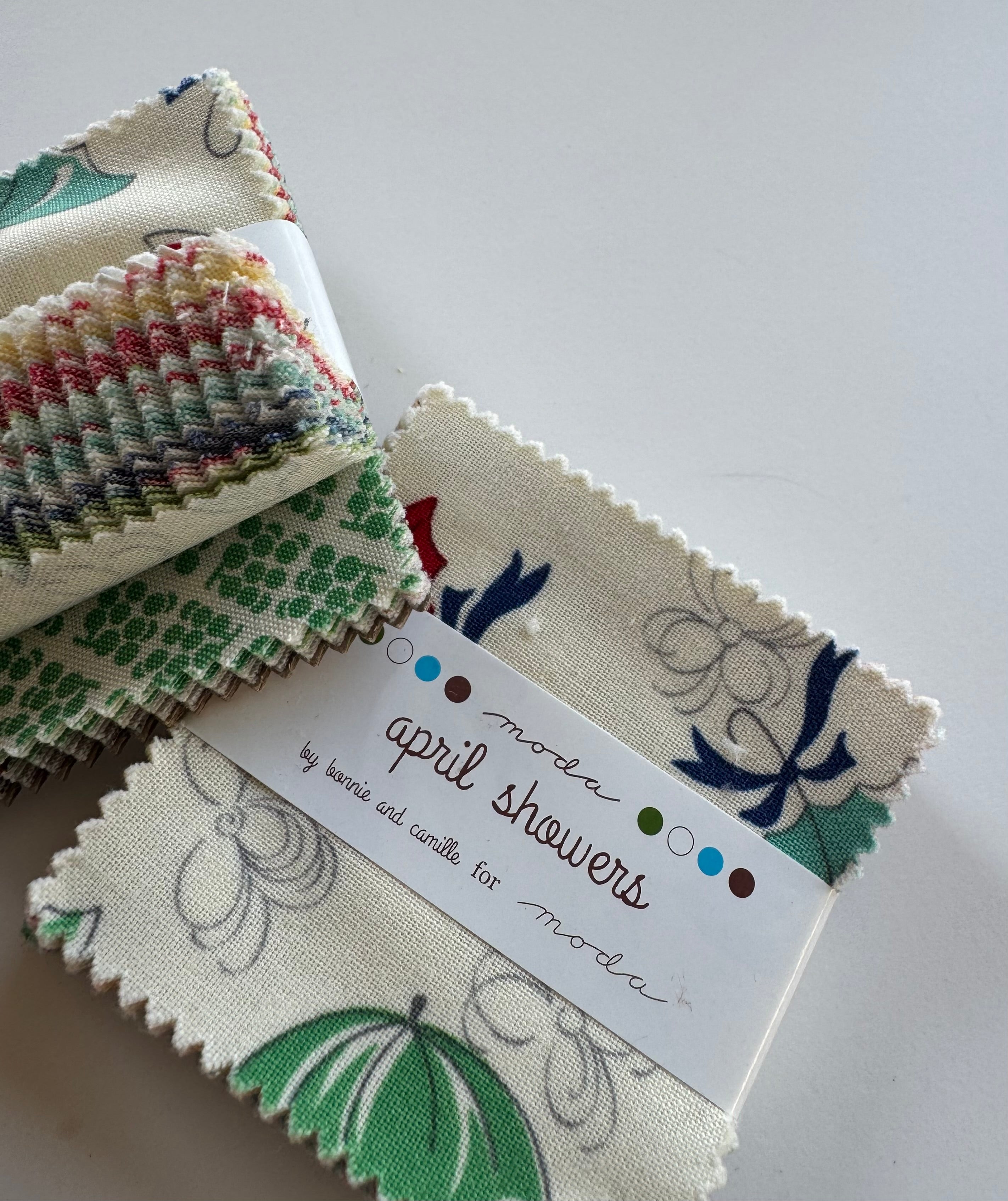 April Showers Mini Charm Pack - Bonnie & Camille for Moda Fabrics
