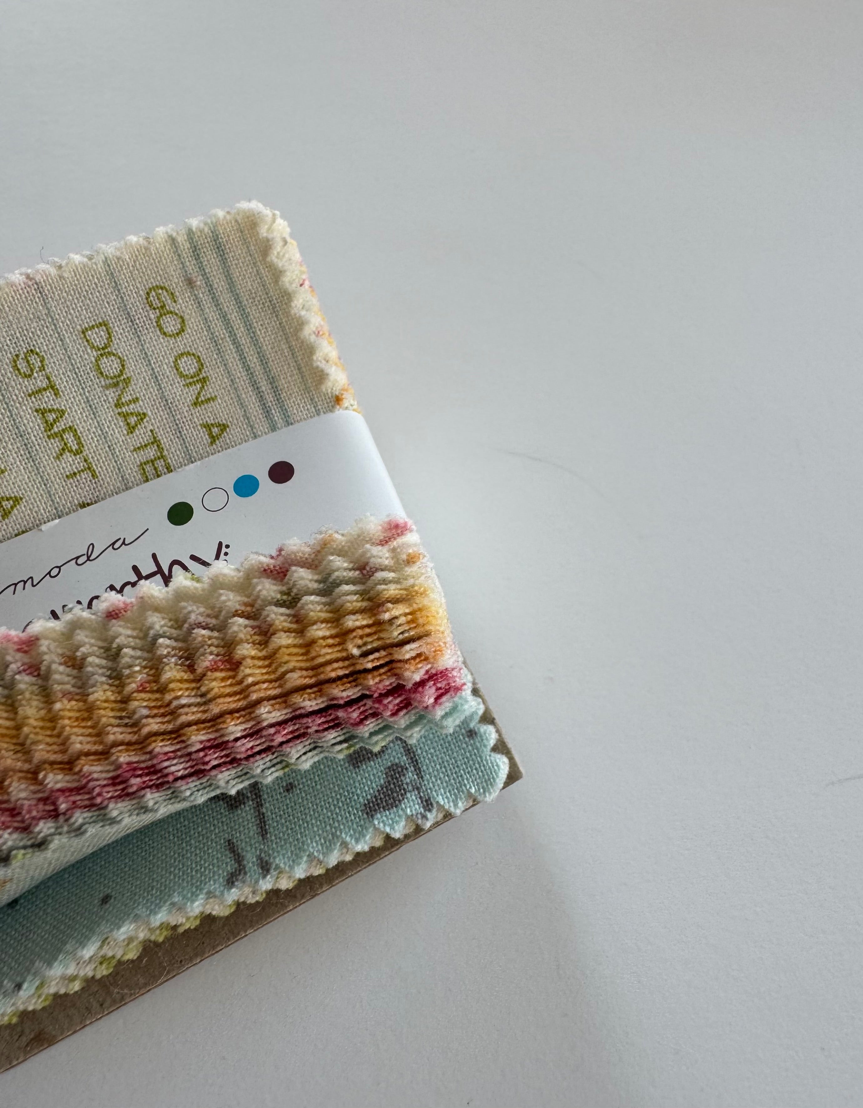 Noteworthy Mini Charm Pack - Sweetwater for Moda Fabrics (Rare, OOP)