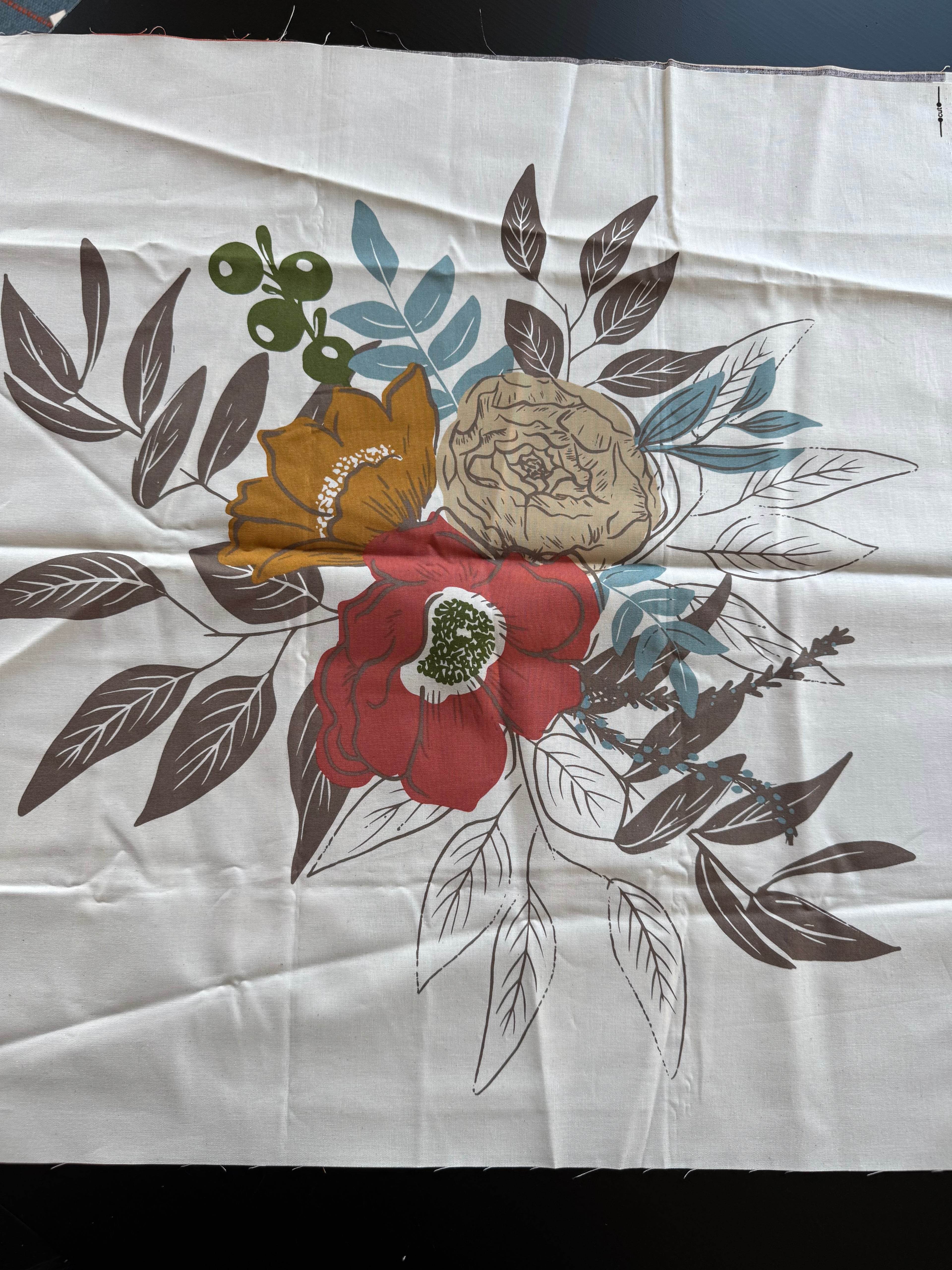 Moda Slow Stroll Panel - Half Yard Destash