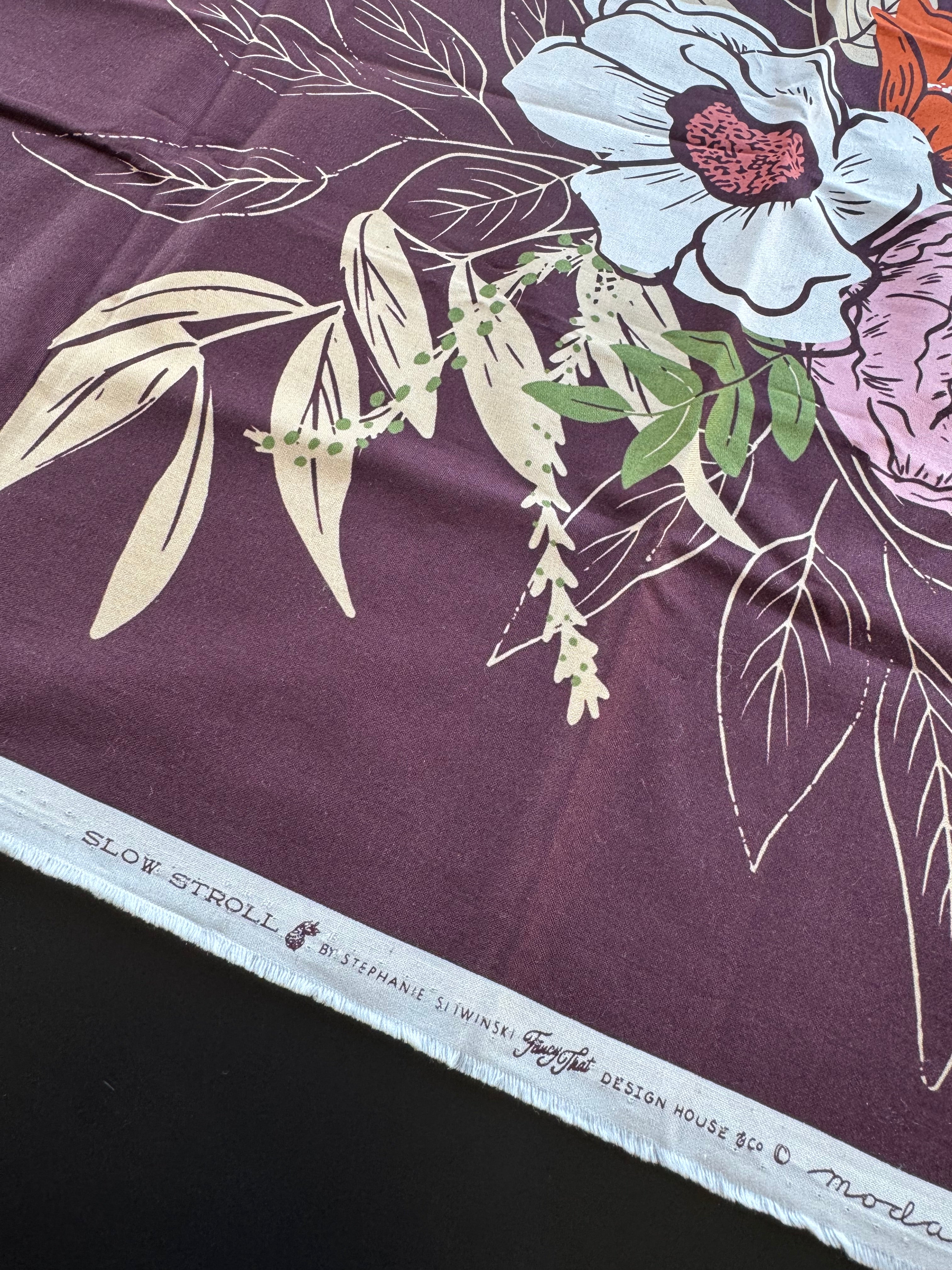 Moda Slow Stroll Panel - Half Yard Destash