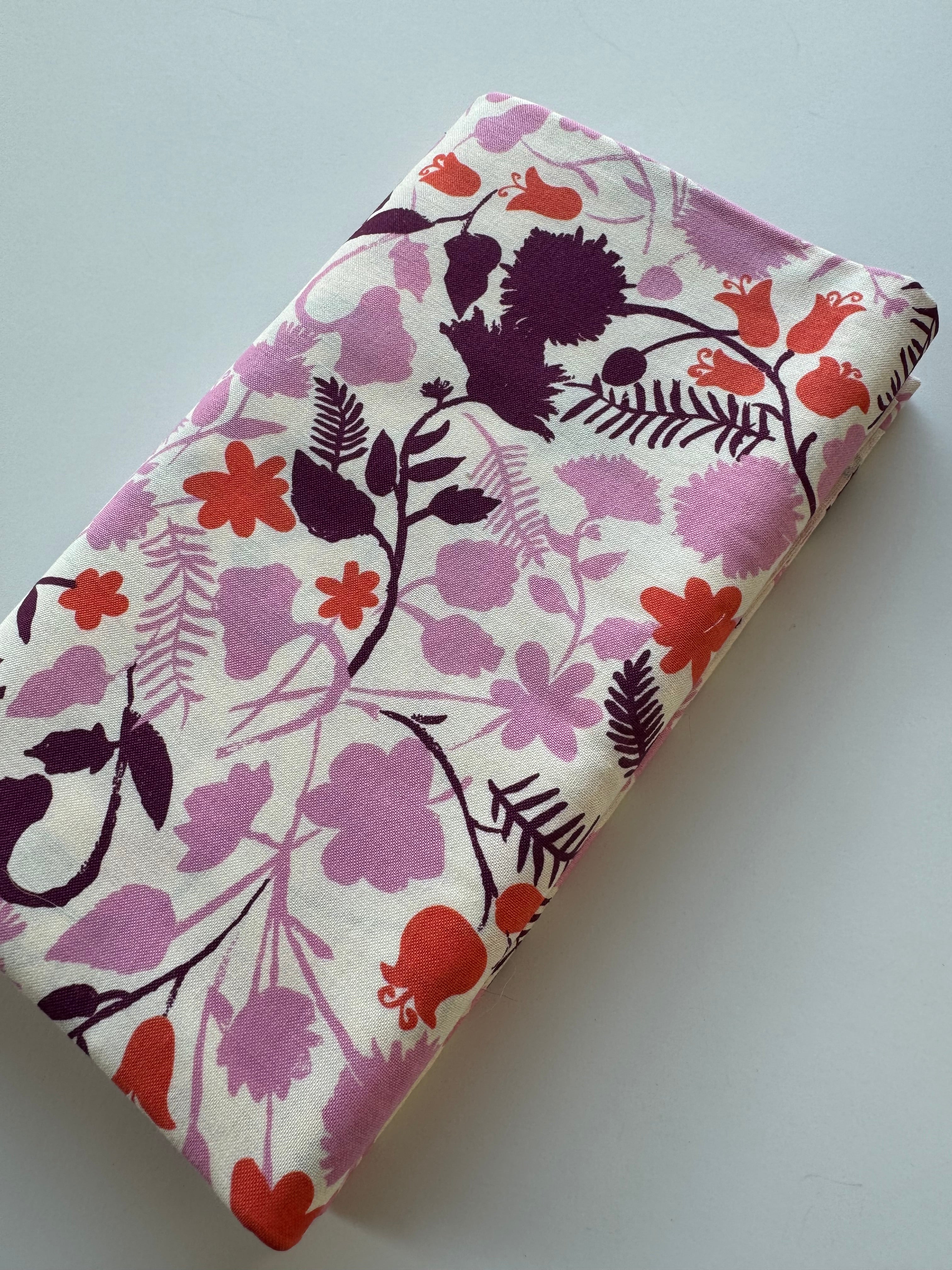 Moda “Sugar Pop!” - Pink, Purple & Orange Floral (2 Yards)