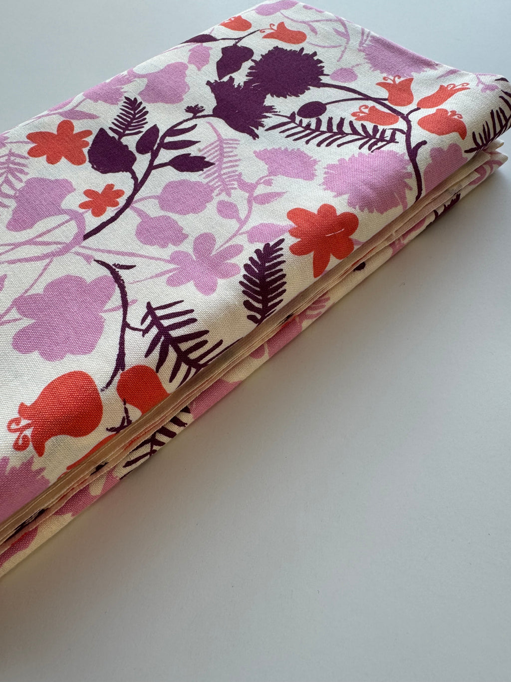 Moda “Sugar Pop!” - Pink, Purple & Orange Floral (2 Yards)
