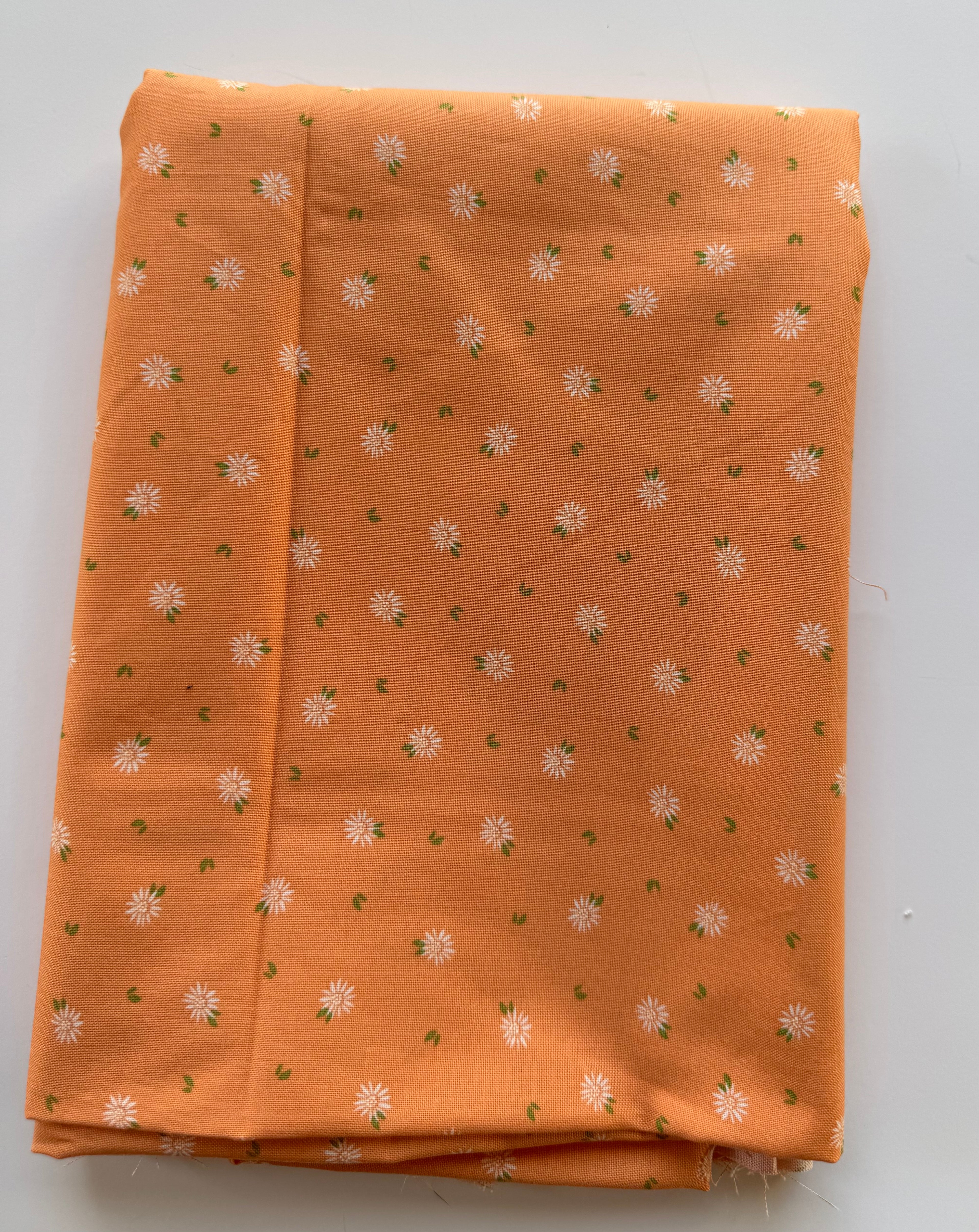 Moda “Summer Sweet” - Orange Floral (1 Yard + 16”)