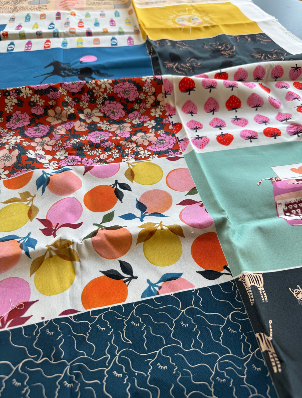 Ruby Star Society Face Mask Panel - Rare Destash Fabric