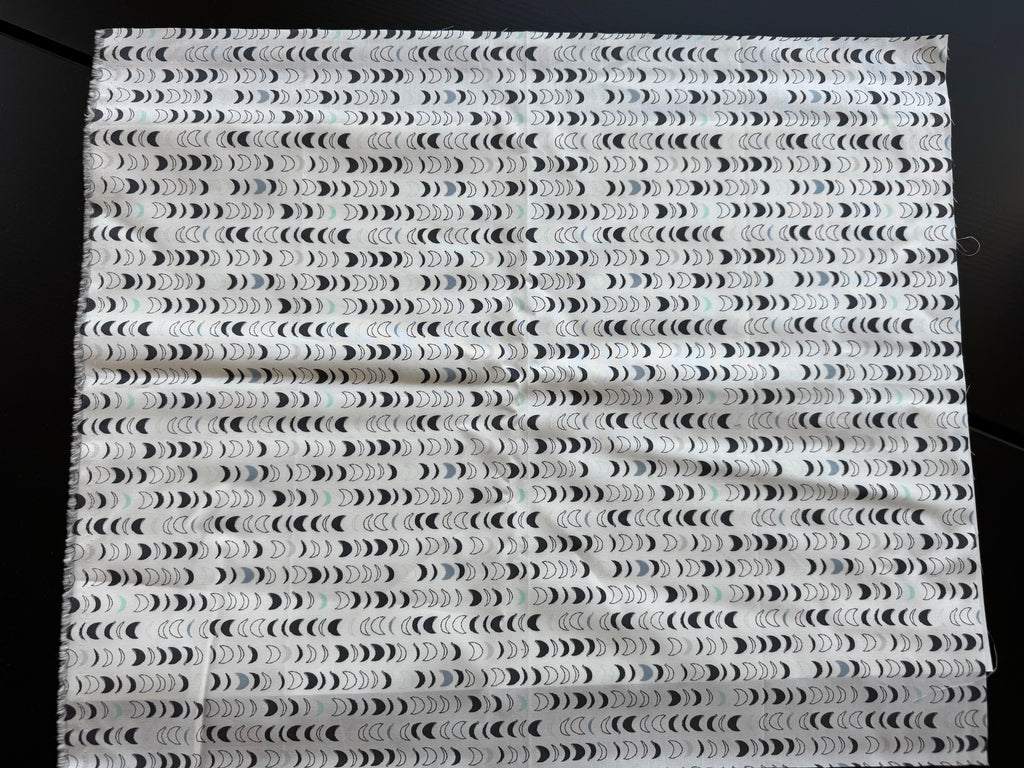 AGF Stargazer Fat Quarter- White Half Moon Print