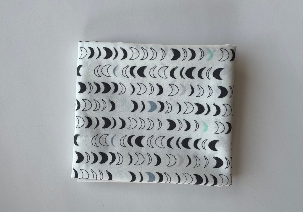AGF Stargazer Fat Quarter- White Half Moon Print