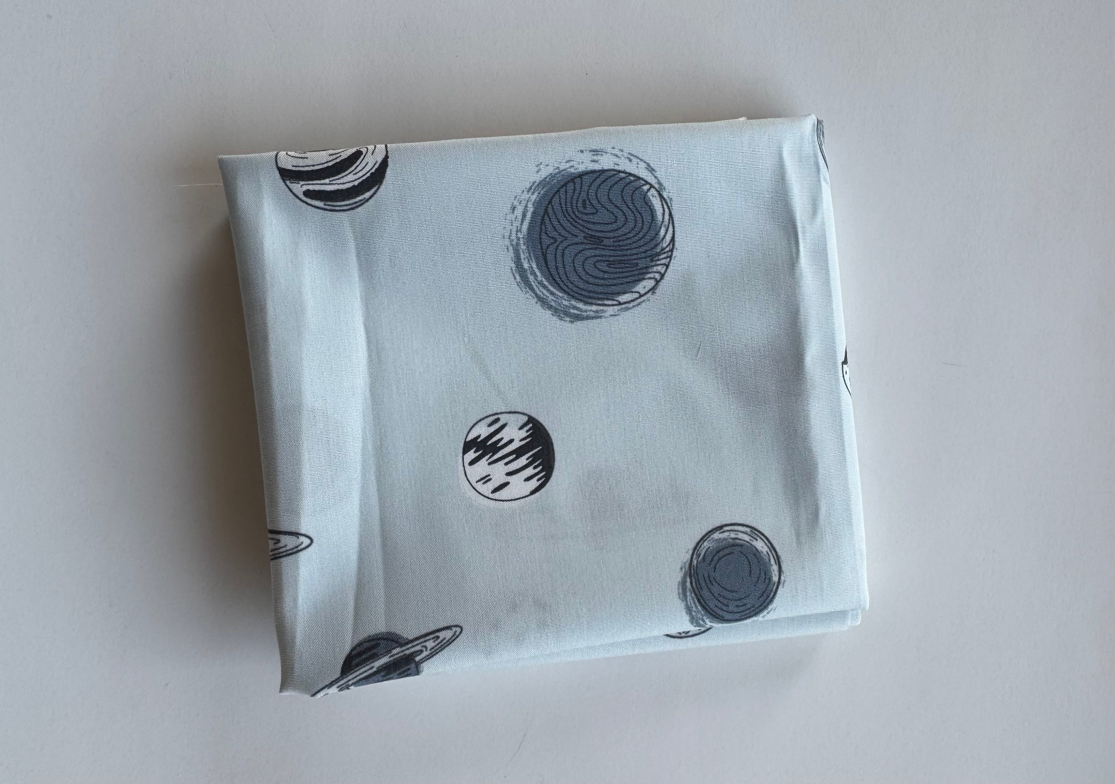 AGF Stargazer Fat Quarter- Light Blue Planets