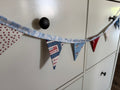 Patriotic Prairie Small Bunting - Americana Farmhouse Garland