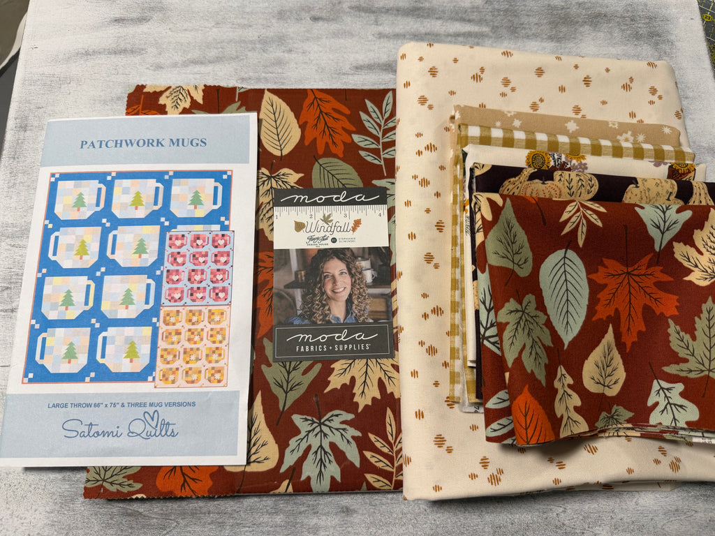 Windfall Patchwork Mug Quilt Kit - Large Throw | Fancy That Design House | Satomi Quilts