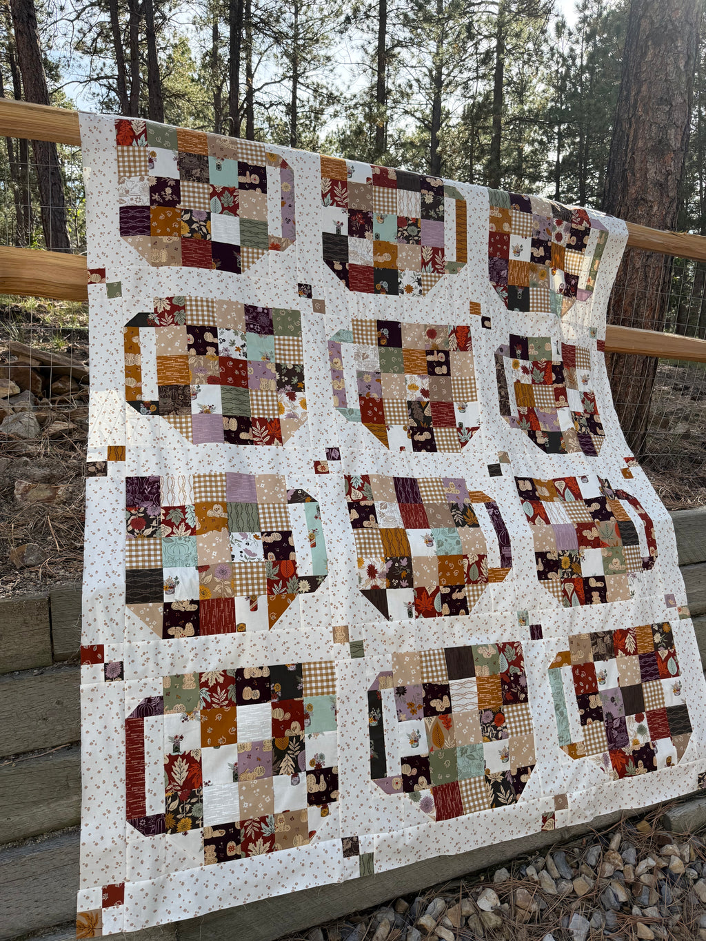 Windfall Patchwork Mug Quilt Kit - Large Throw | Fancy That Design House | Satomi Quilts