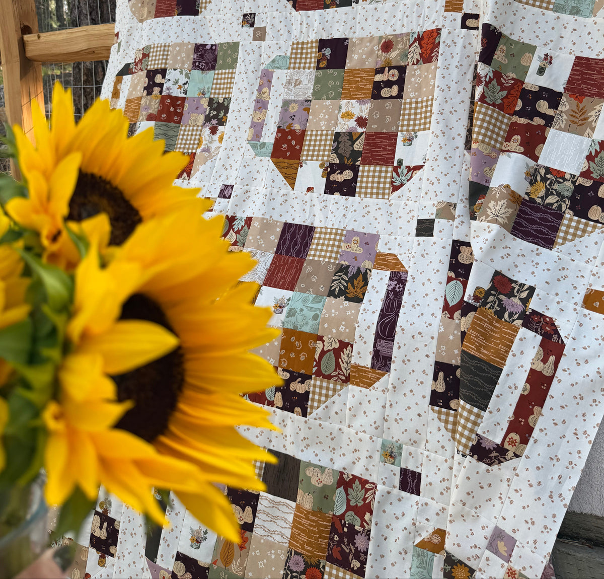 Windfall Patchwork Mug Quilt Kit - Large Throw | Fancy That Design House | Satomi Quilts