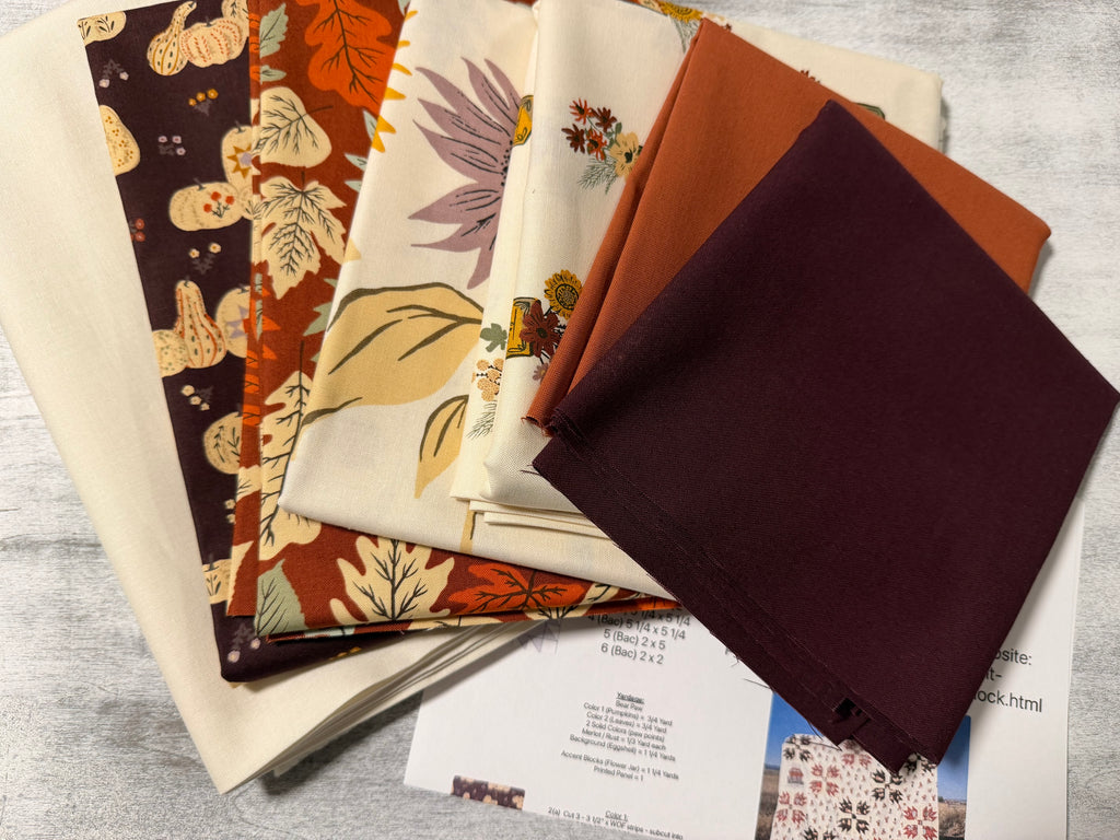 Windfall Bear Paw Quilt Kit - Throw Size| Fancy That Design House | SEW and Company