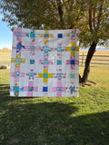 Best Day Ever Layer Cake Nine-Patch Quilt Kit – 68” x 68” (Ruby Star Society)