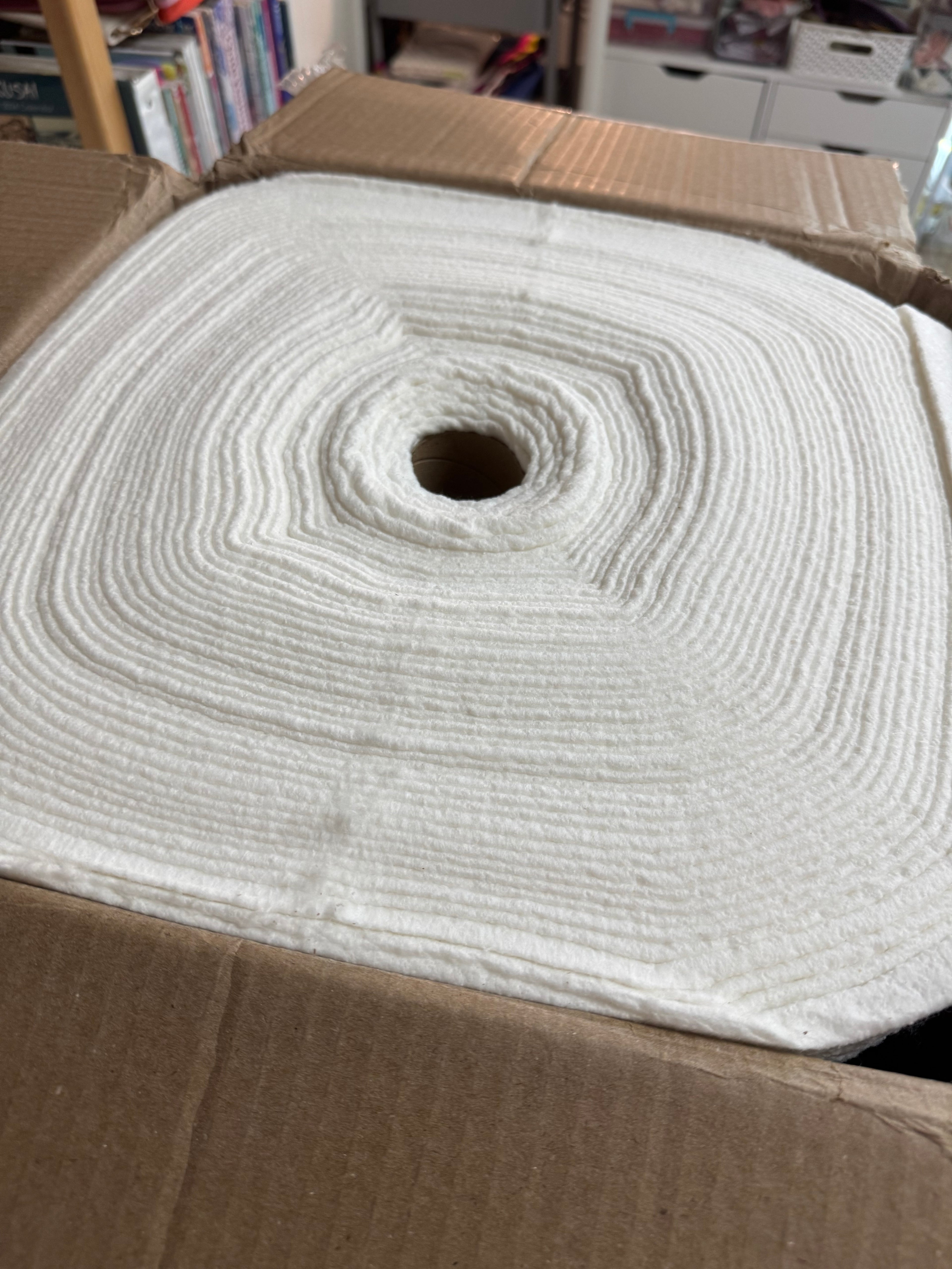 Warm and White Cotton Quilt Batting- The Warm Company