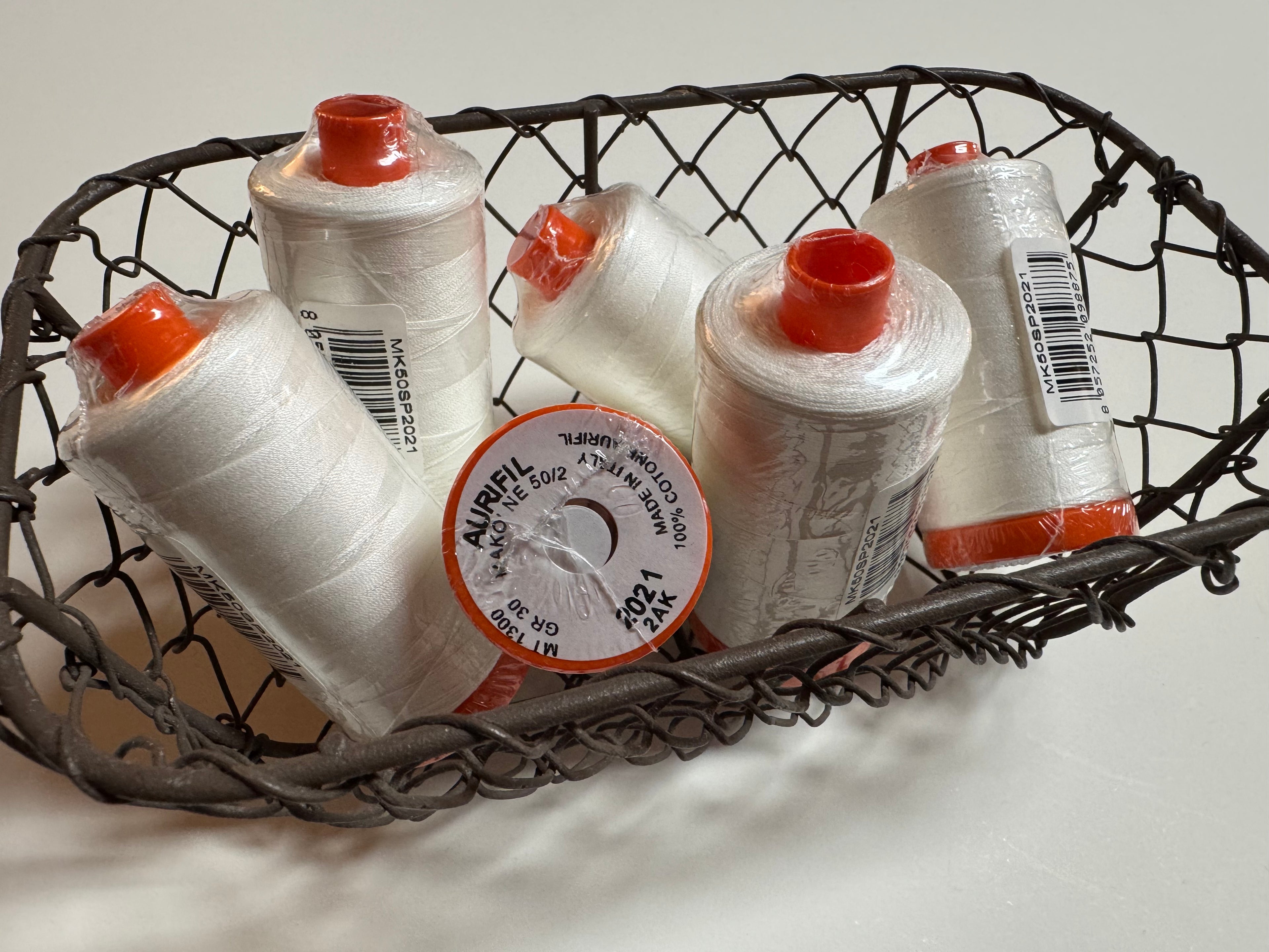 Aurifil Thread - 50wt Natural White 2021