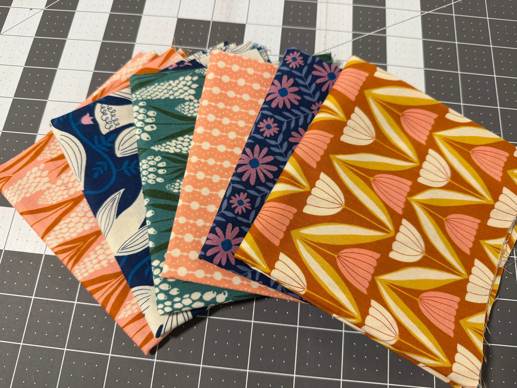 Endpaper 1/4 Yard bundle (6pc) | Ruby Star Society (Destash)