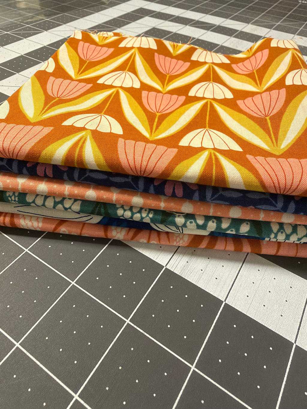 Endpaper 1/4 Yard bundle (6pc) | Ruby Star Society (Destash)