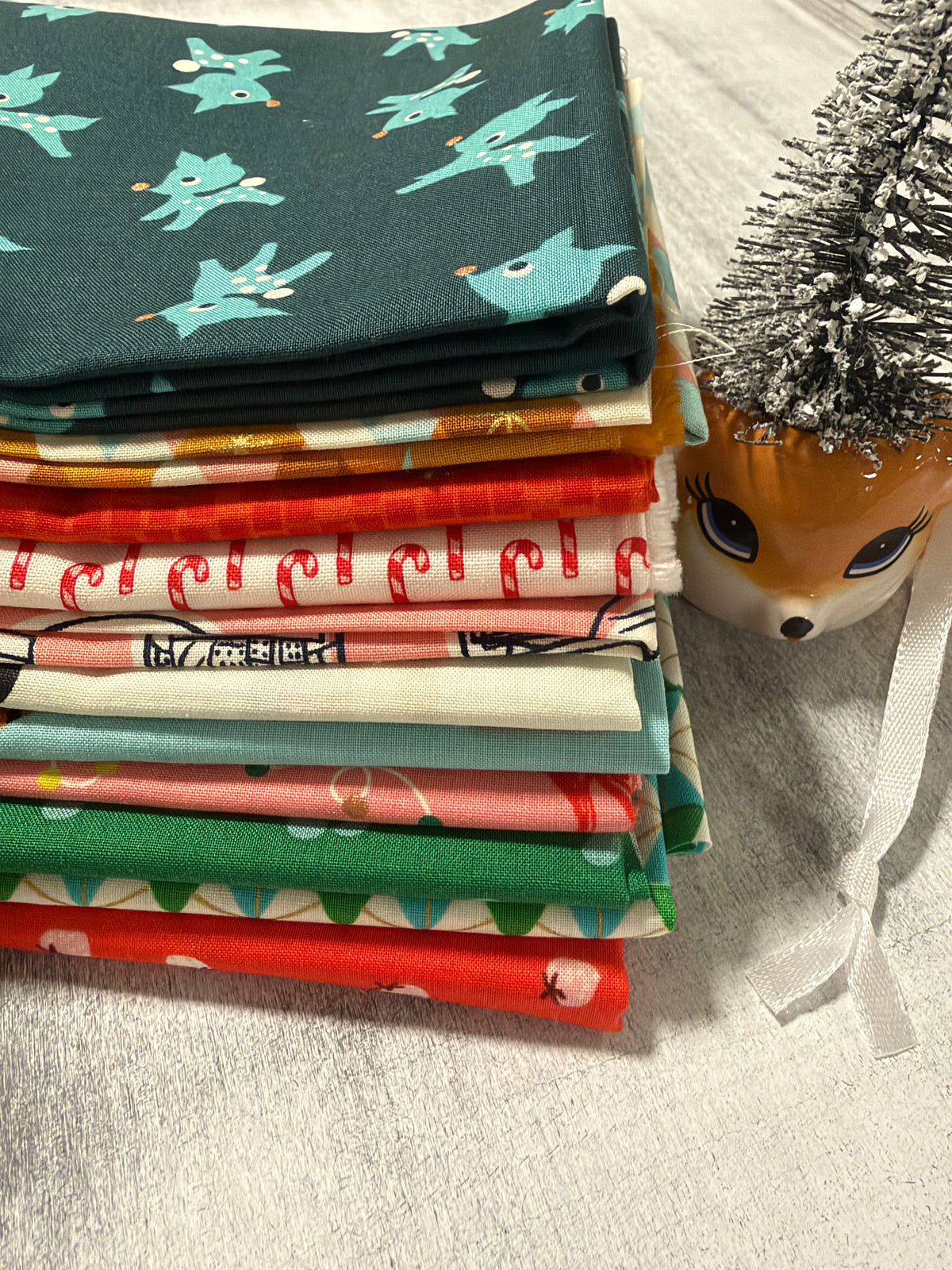RSS One of a Kind Christmas Curated Fat Quarter Bundle| OOP Ruby Star Society (11 FQ)