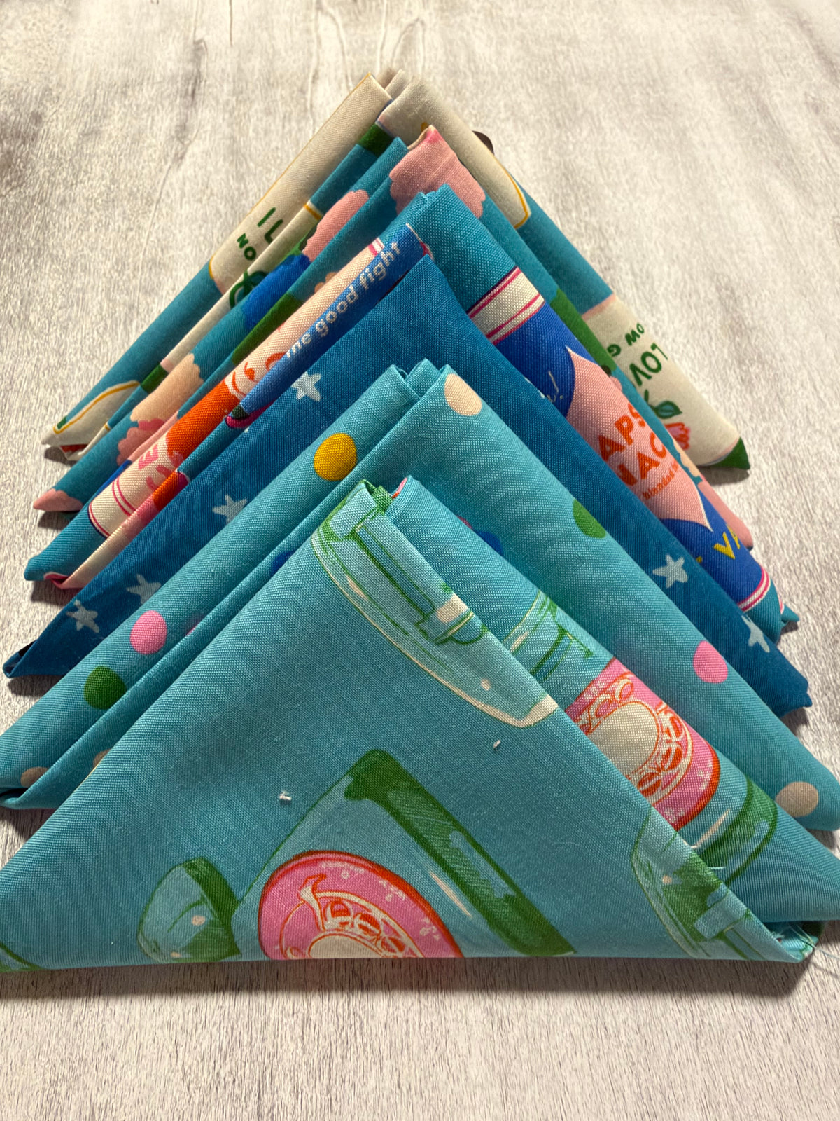 Sparkle Mart Blue Fat Quarter Bundle| Ruby Star Society (6FQ)