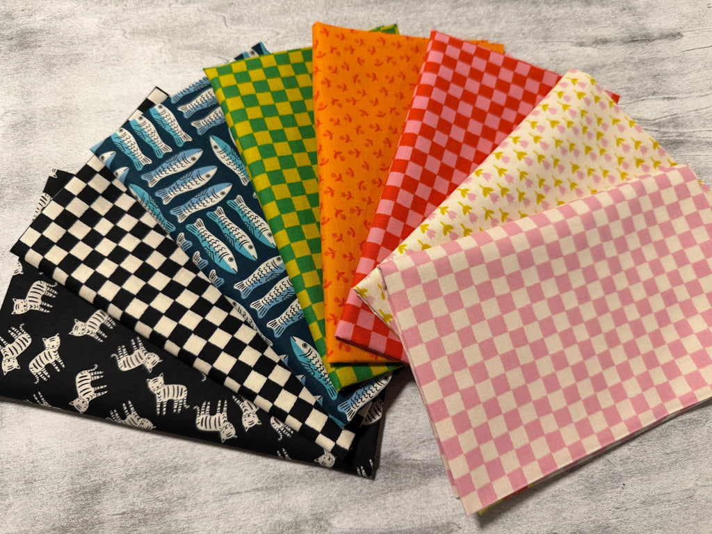 1-800 Calico Fat Quarter Bundle| Ruby Star Society (8FQ)