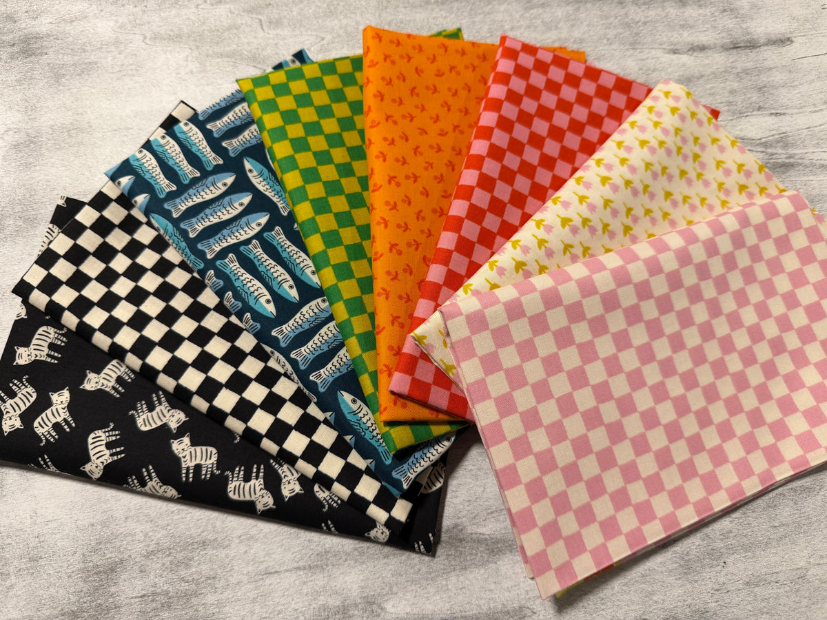 1-800 Calico Fat Quarter Bundle| Ruby Star Society (8FQ)