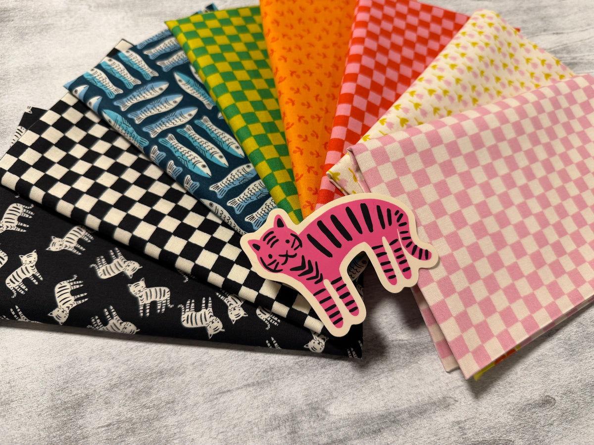 1-800 Calico Fat Quarter Bundle| Ruby Star Society (8FQ)
