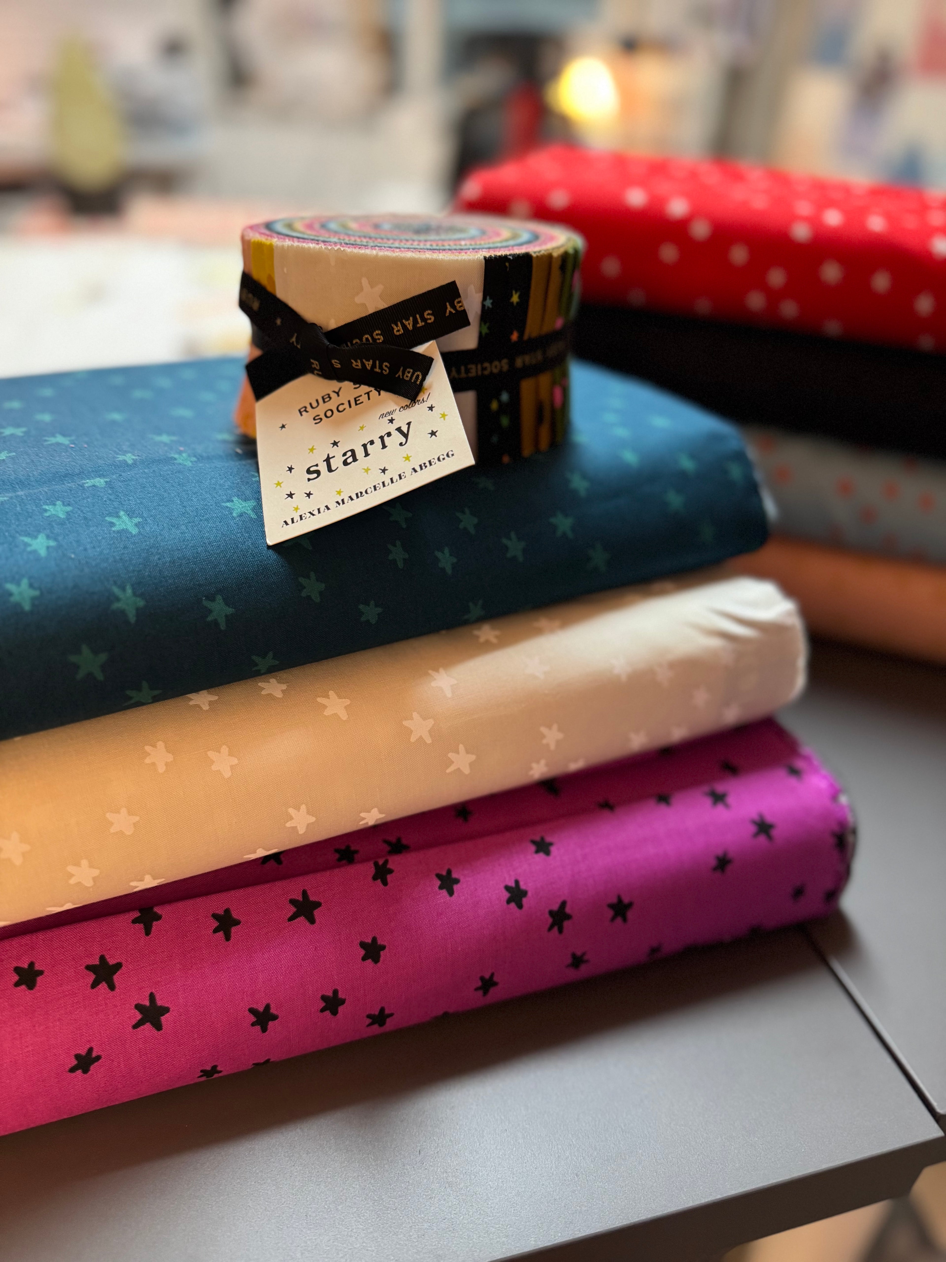 Starry New Jelly Roll - Ruby Star Society by Alexia Abegg