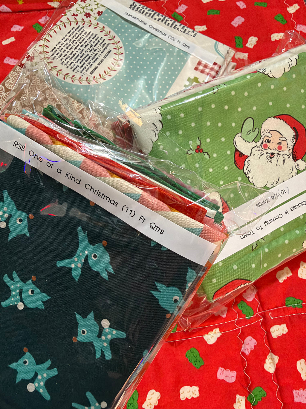 RSS One of a Kind Christmas Curated Fat Quarter Bundle| OOP Ruby Star Society (11 FQ)