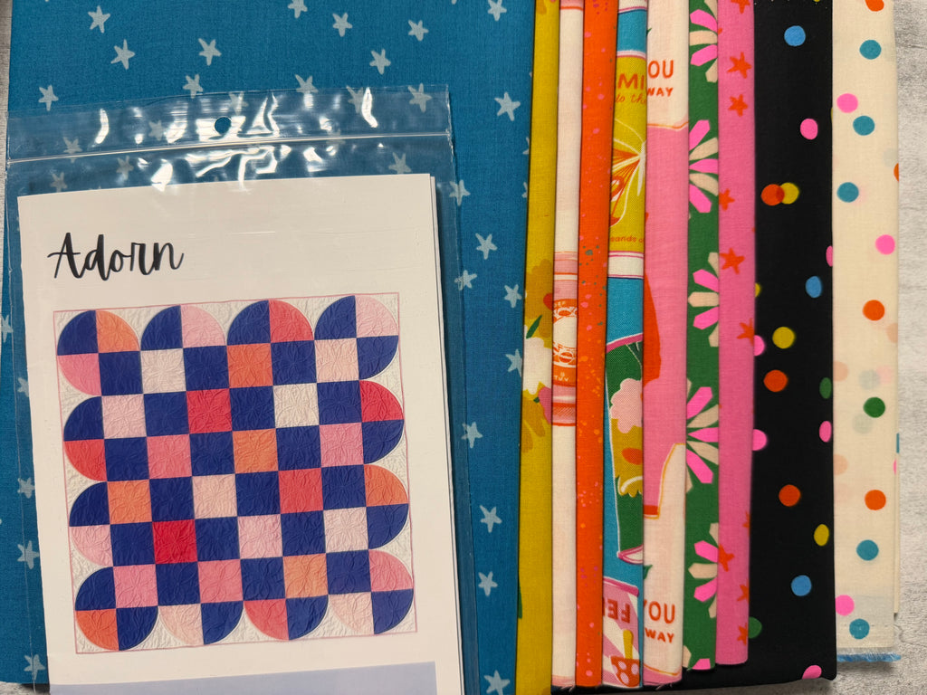 Adorn Quilt Kit, Sparkle Mart, Throw Size| Ruby Star Society