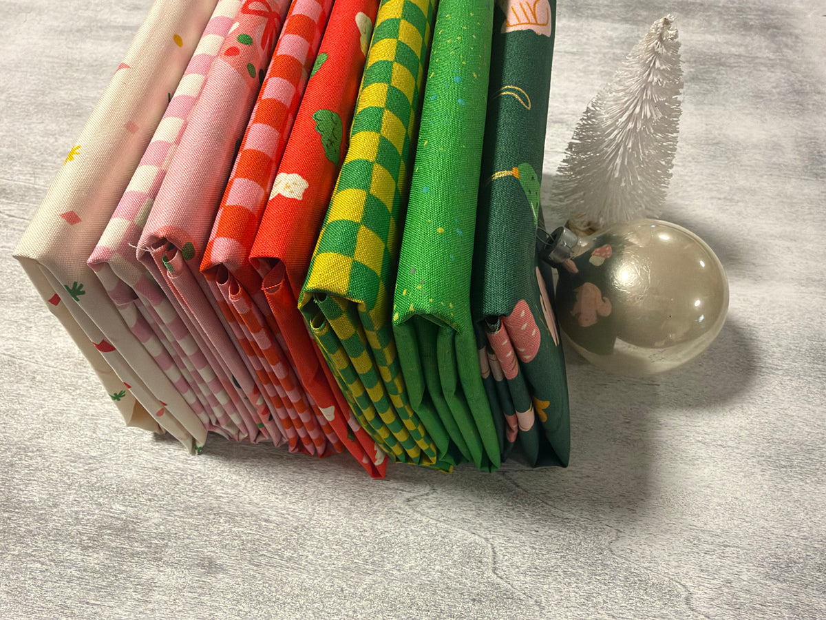Mod Christmas Curated Fat Quarter Bundle| Ruby Star Society (8FQ)