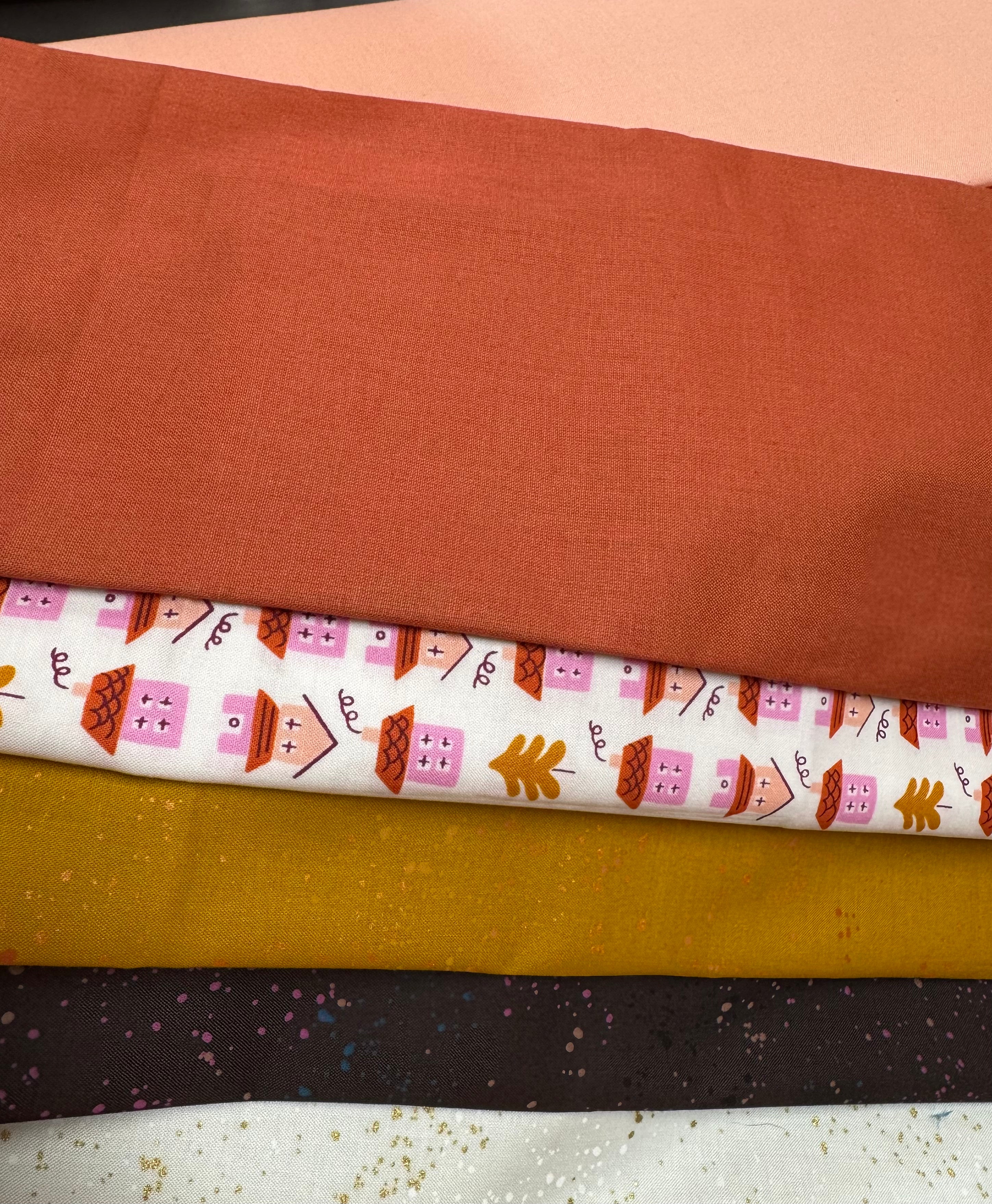 Autumn House Fat-Quarter Bundle - 6 FQs by Ruby Star Society & Moda Fabrics