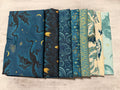 Fireglow Teal Fat Quarter Bundle|  Ruby Star Society (8FQ)