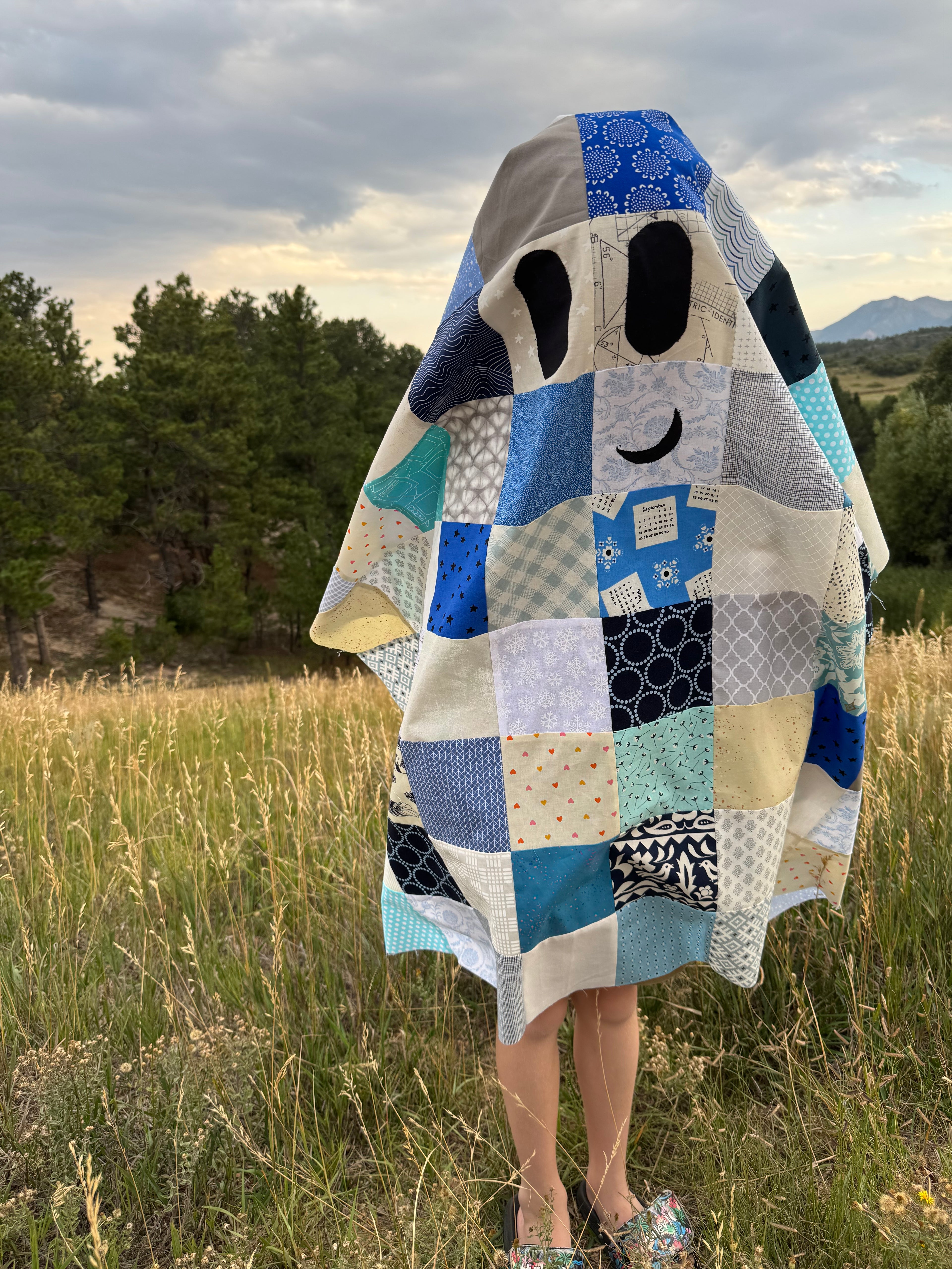 Little Ghost Quilt  Kit - Inspired by the Children’s book