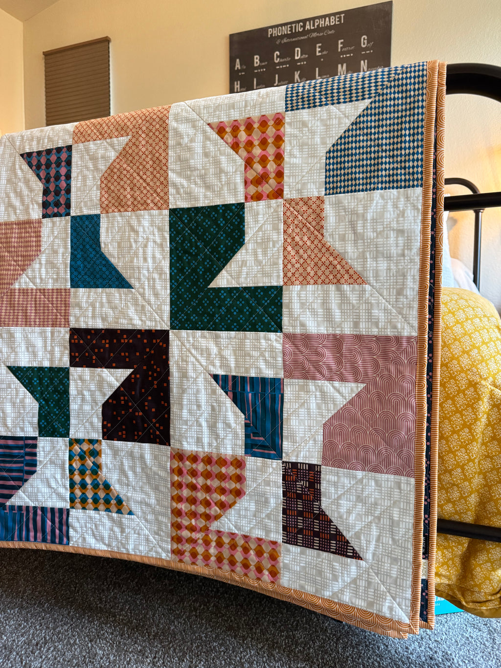 Geometry Layer Cake Spools Quilt Kit - Ruby Star Society (Confident Beginner)
