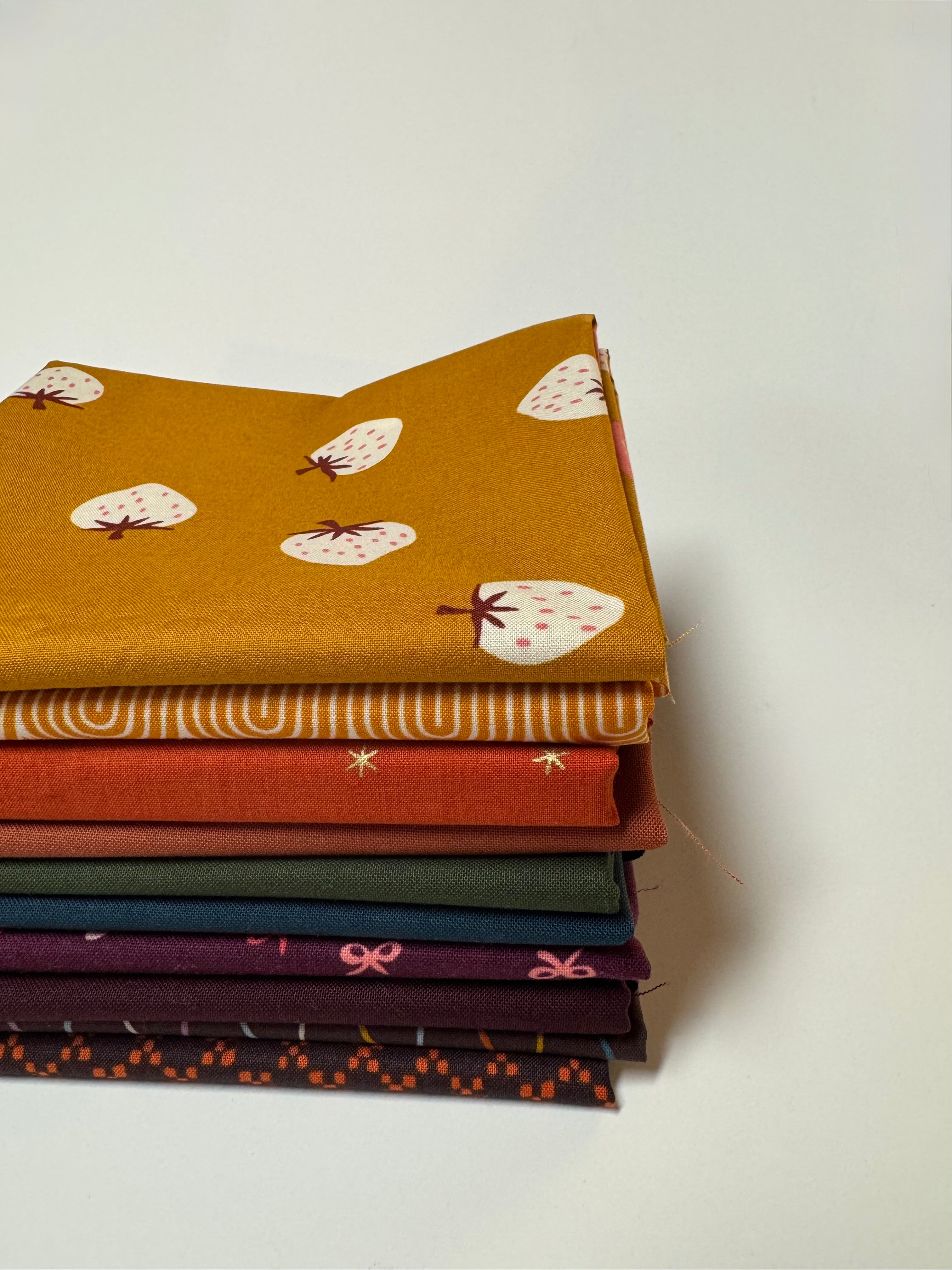 Falling Leaves Fat Quarter Bundle- 10 FQs | Ruby Star Society + Moda (Autumn Palette)