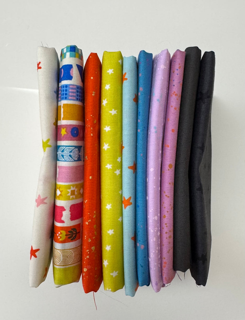 Halloween Rainbow Fat Quarter Bundle- 10 FQs | Ruby Star Society Starry, Speckled + Washi Plus