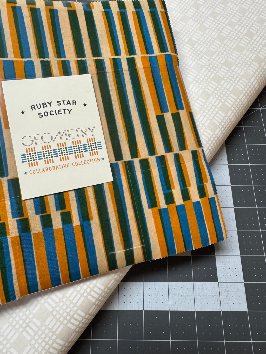 Geometry Layer Cake Spools Quilt Kit - Ruby Star Society (Confident Beginner)
