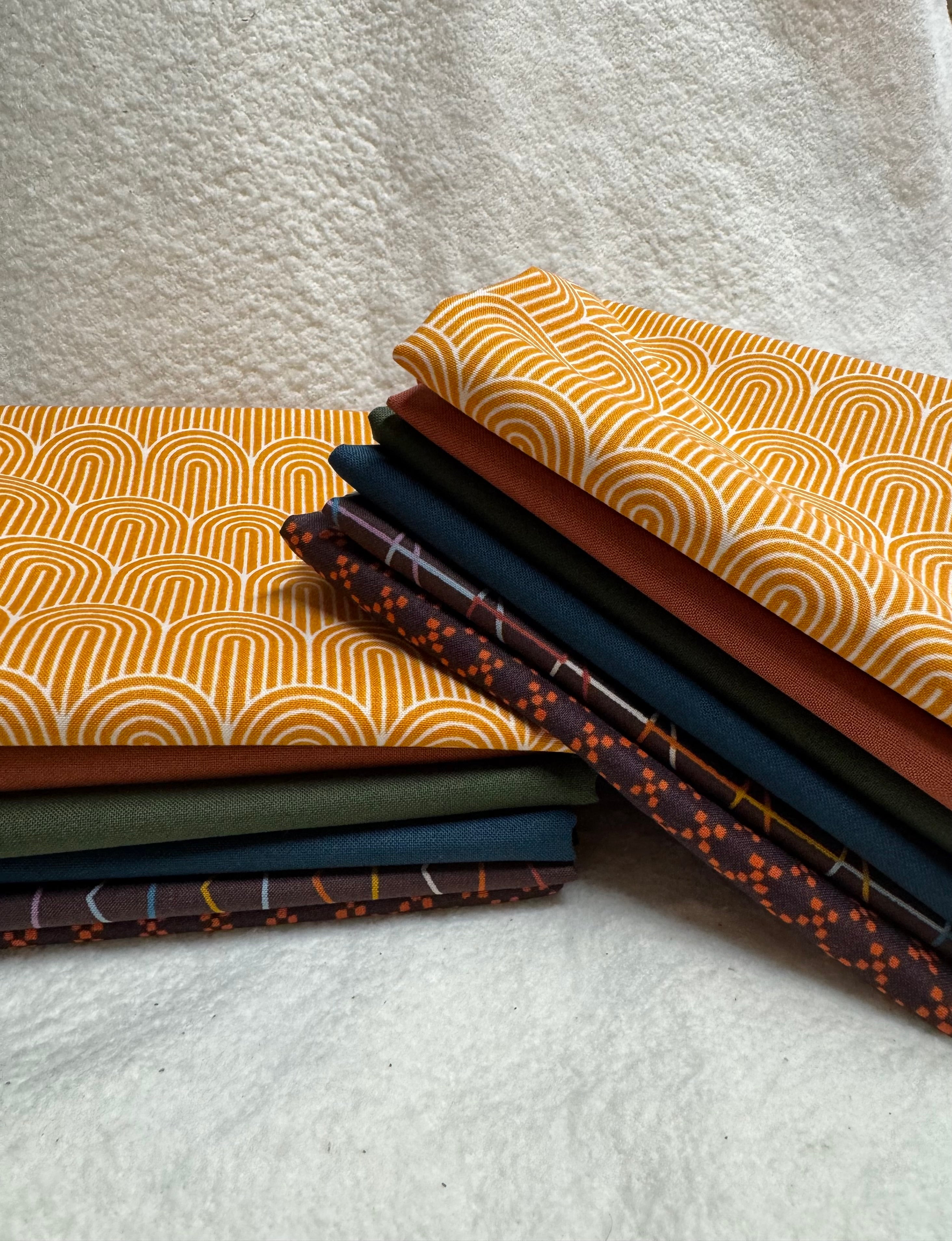 Mini Fall Fat Quarter Bundle- 6 FQs | Ruby Star Society + Moda (Autumn Palette)