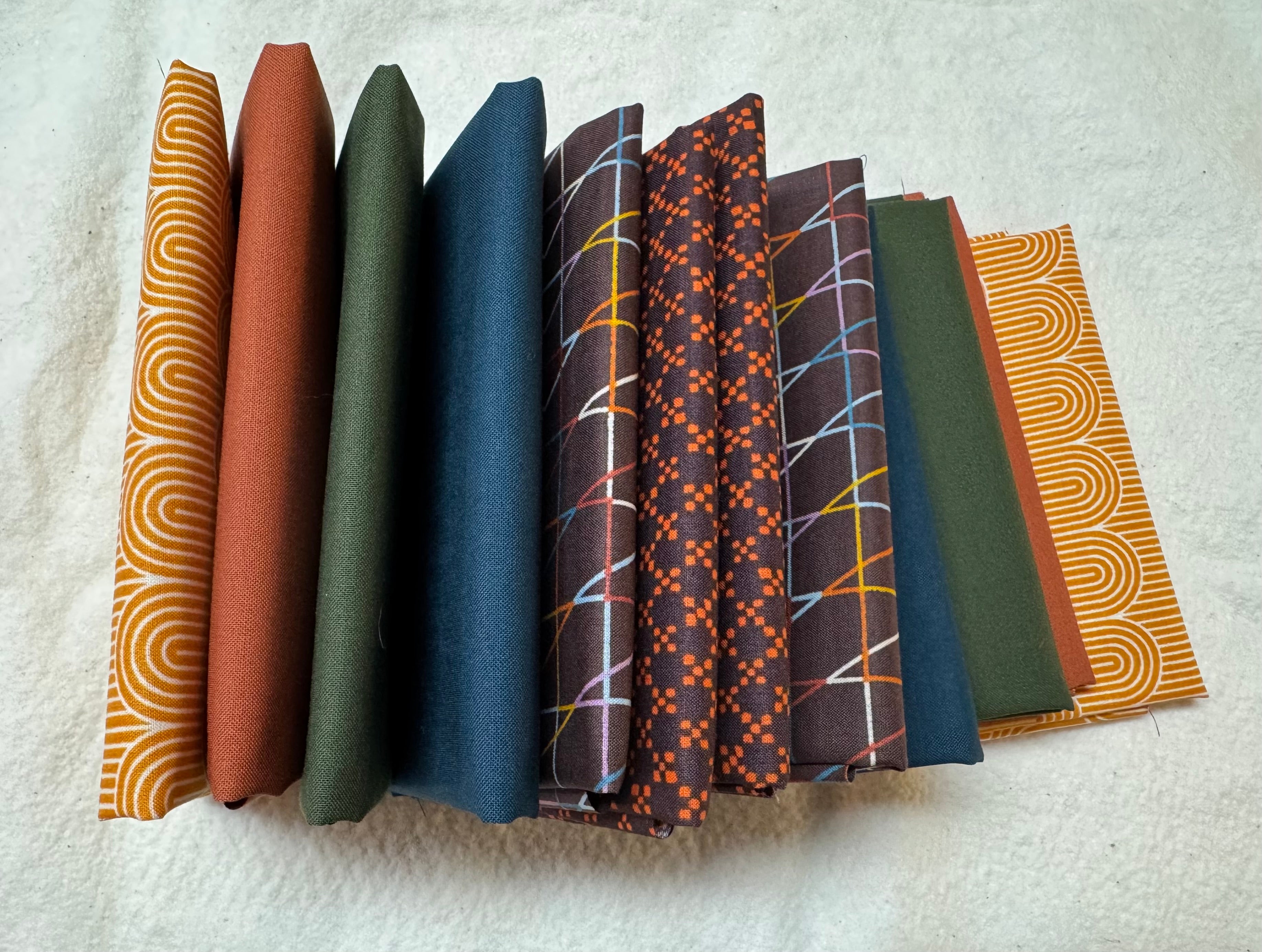 Mini Fall Fat Quarter Bundle- 6 FQs | Ruby Star Society + Moda (Autumn Palette)