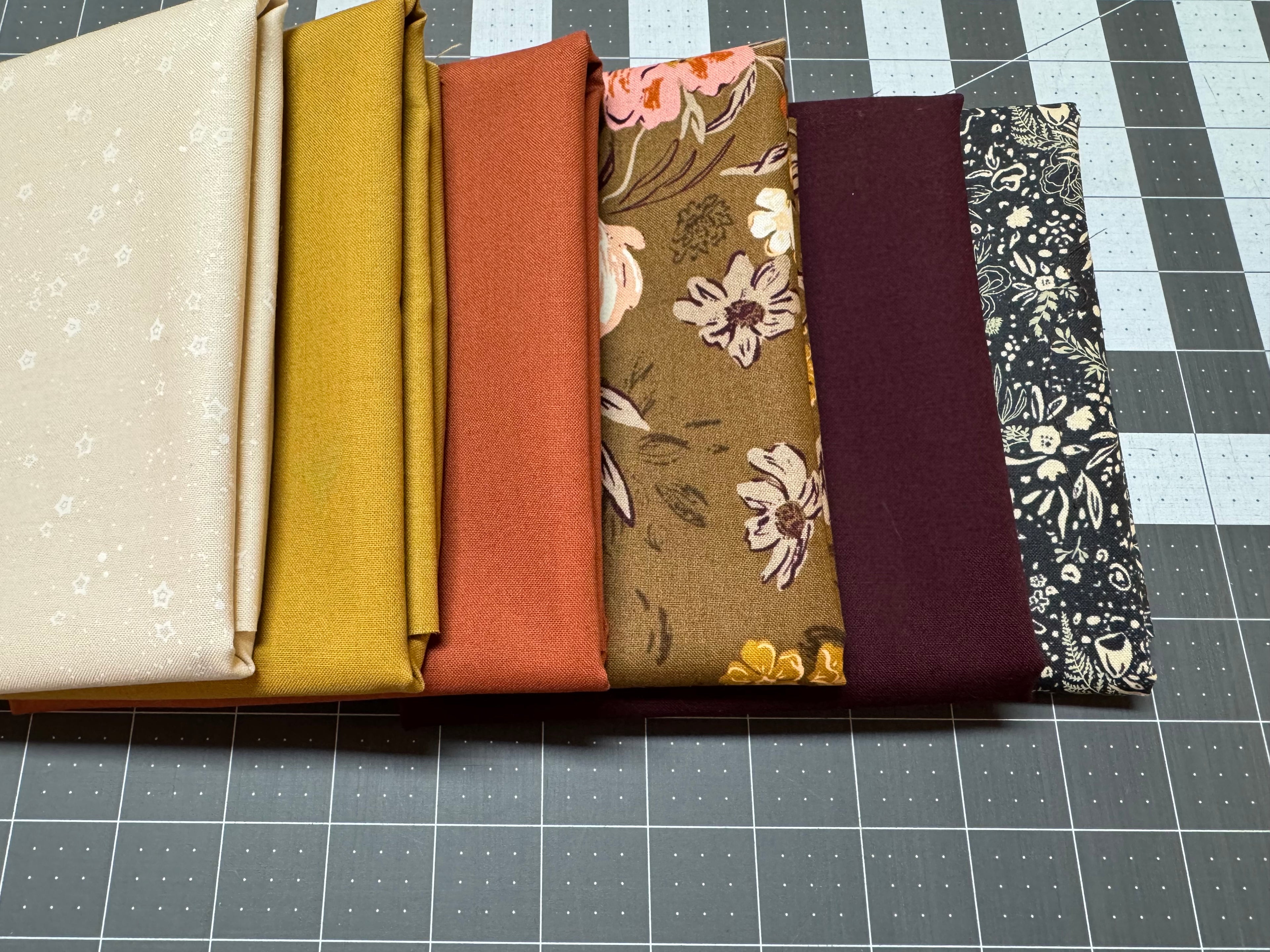 Autumn Half Yard Bundle- 6 Cuts | Moda Bella + Fancy That Design House