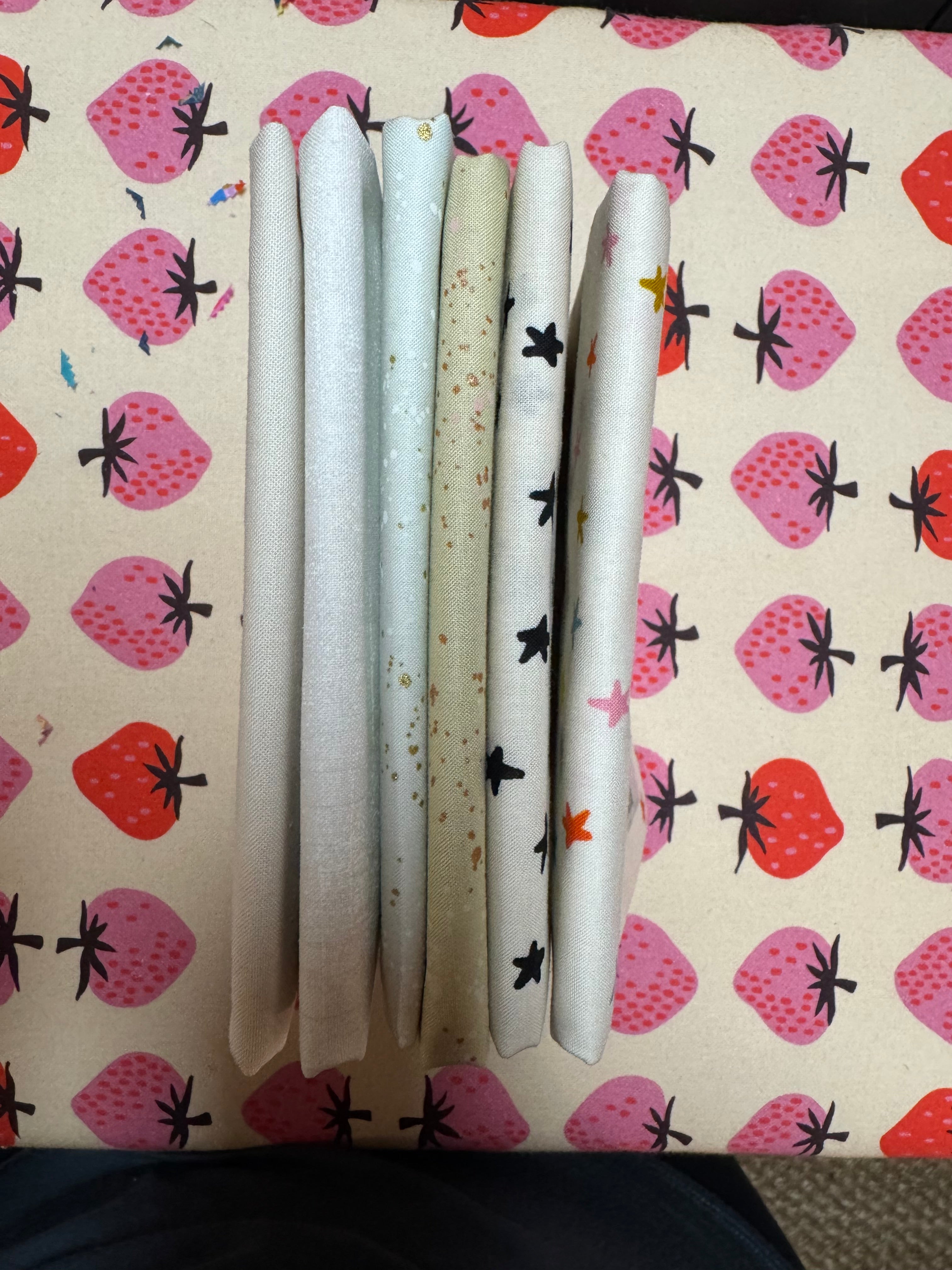 Low Volume Quarter Yard Bundle - 6 Cuts | Ruby Star Society + Moda (Neutrals)