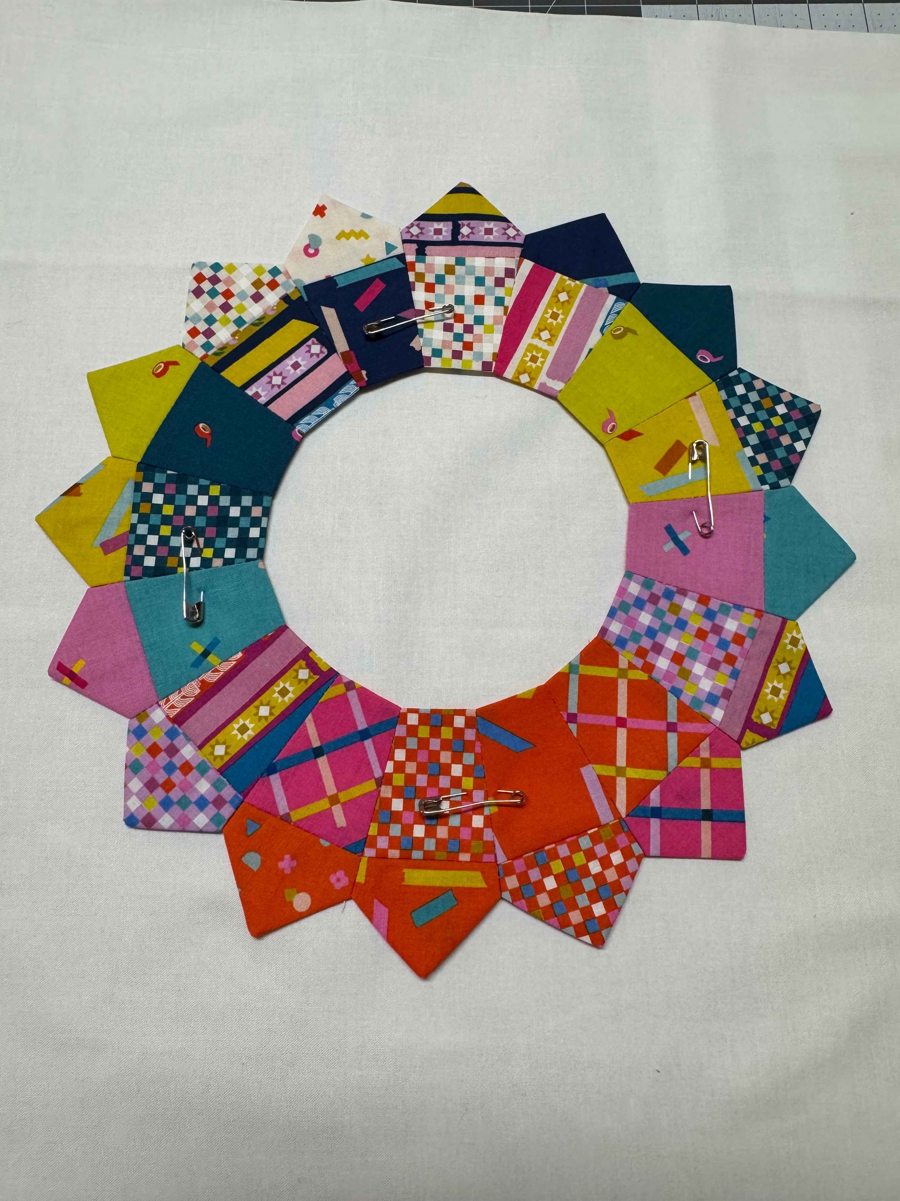 Washi Plus Mini Dresden Kit - Mini Charm Pack + 2.5” Template | Ruby Star Society