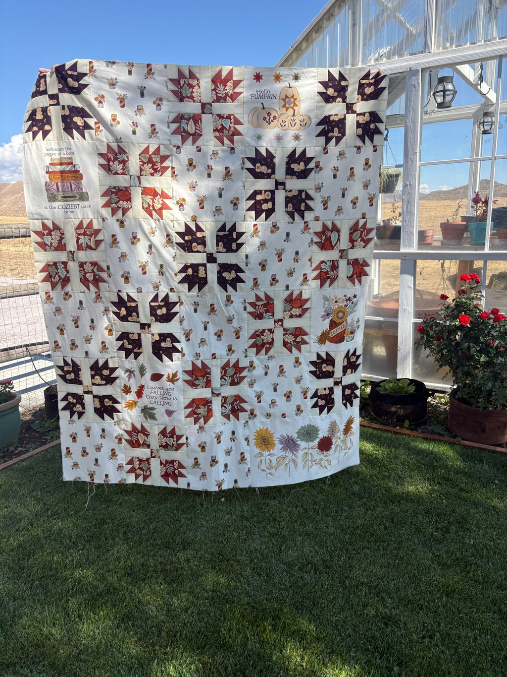 Windfall Bear Paw Quilt Kit - Throw Size| Fancy That Design House | SEW and Company