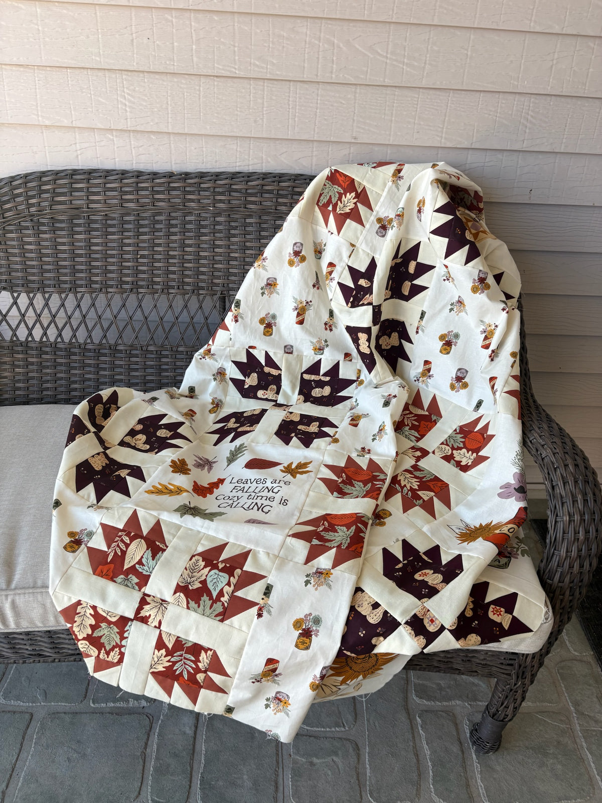 Windfall Bear Paw Quilt Kit - Throw Size| Fancy That Design House | SEW and Company