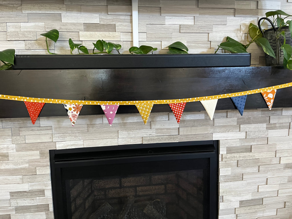 Moon Glow Small 8 Bunting - “Moonglow” by Alexia Abegg for Ruby Star Society