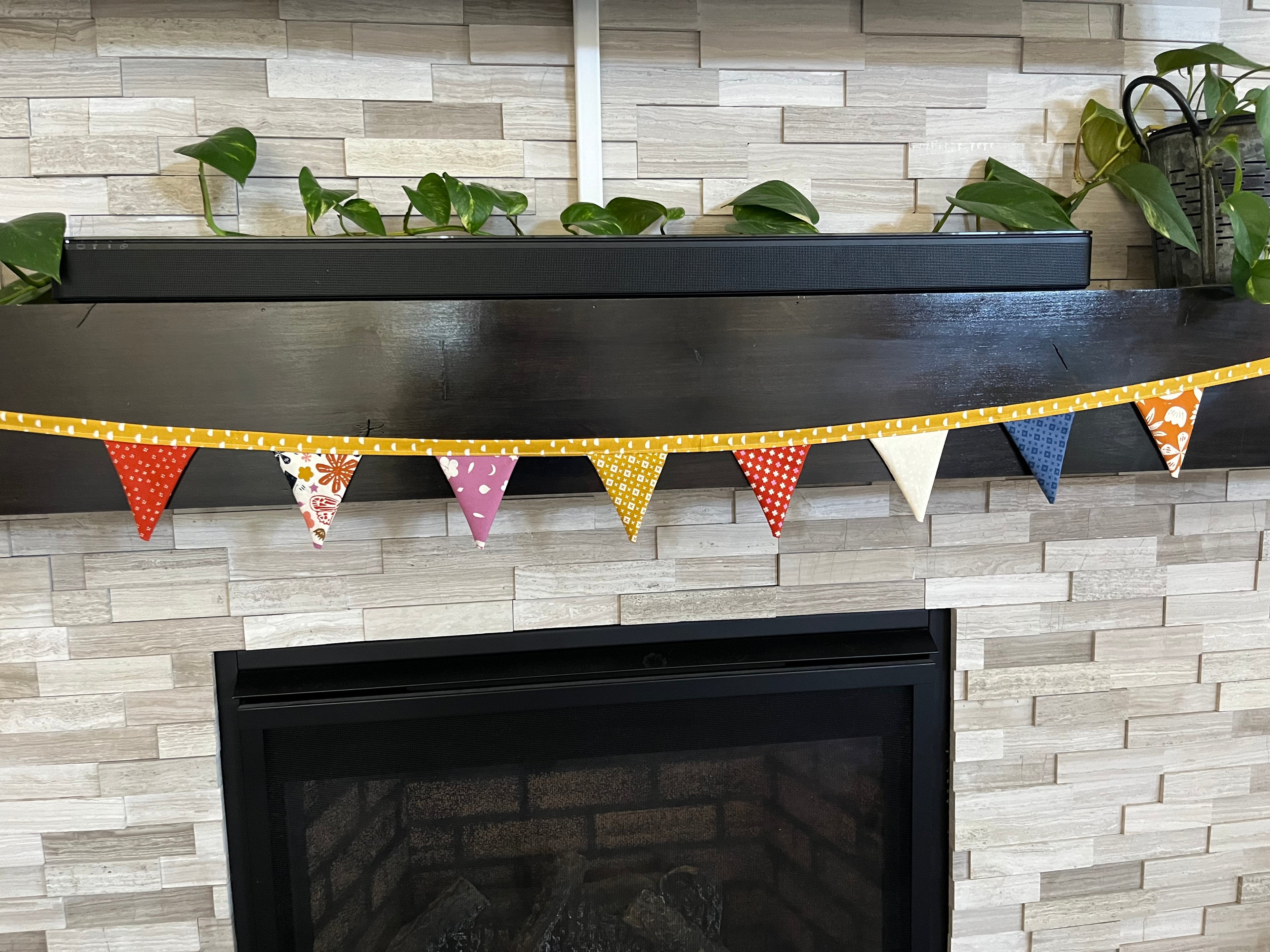 Moon Glow Small 8 Bunting - “Moonglow” by Alexia Abegg for Ruby Star Society