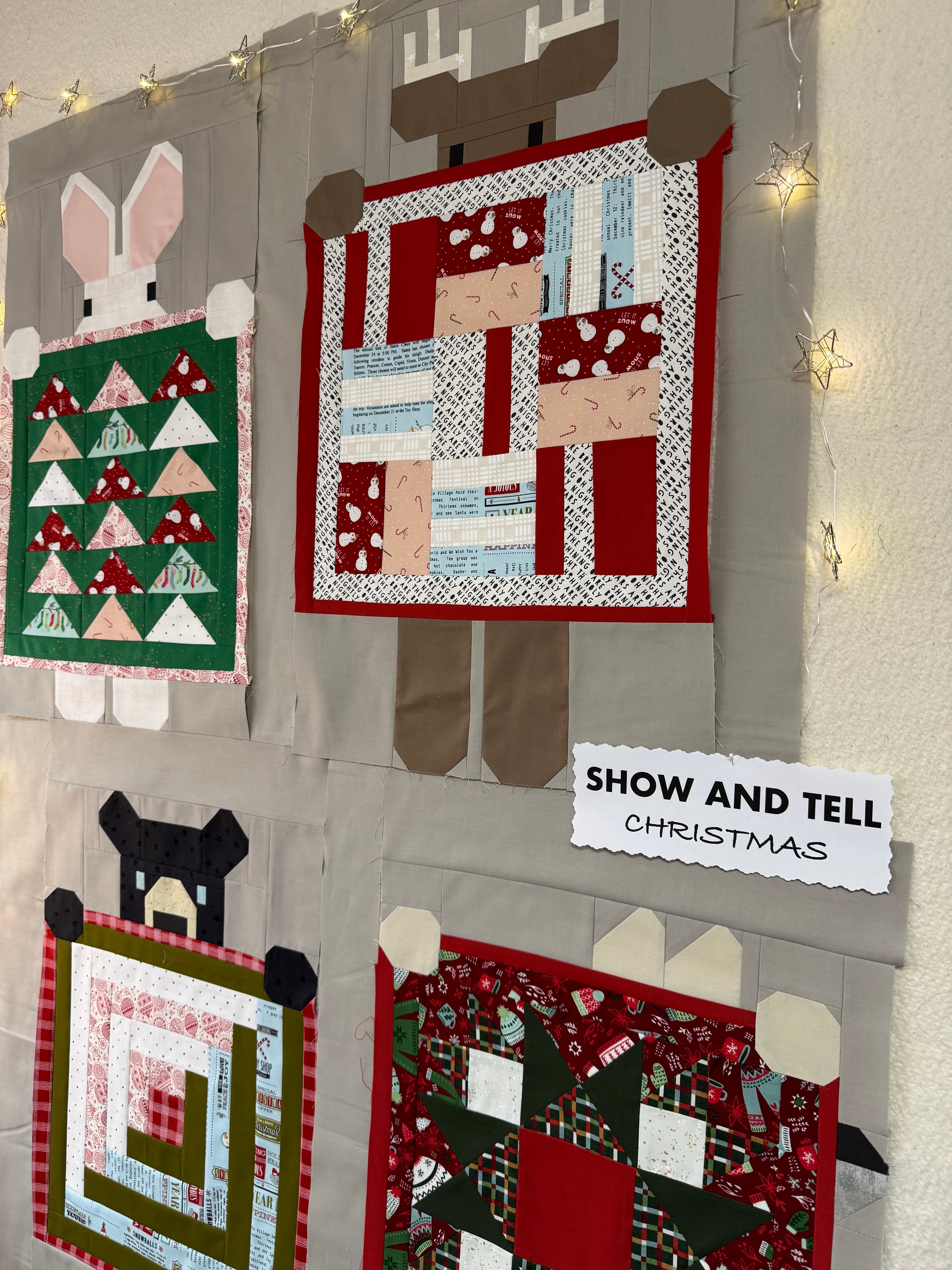 Show and Tell Christmas Quilt Kit- Large (75” x 85”)