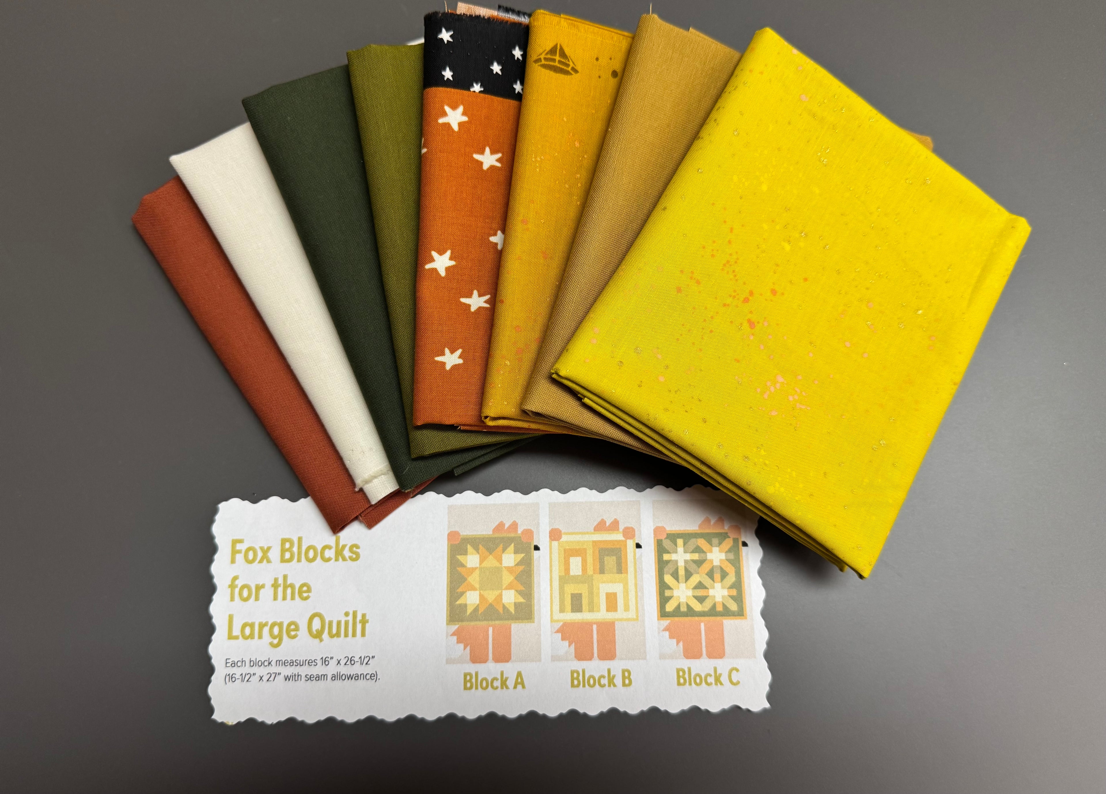 Show and Tell Quilt Kit- Large (75’ x 85”)- Curated by SEW and Company